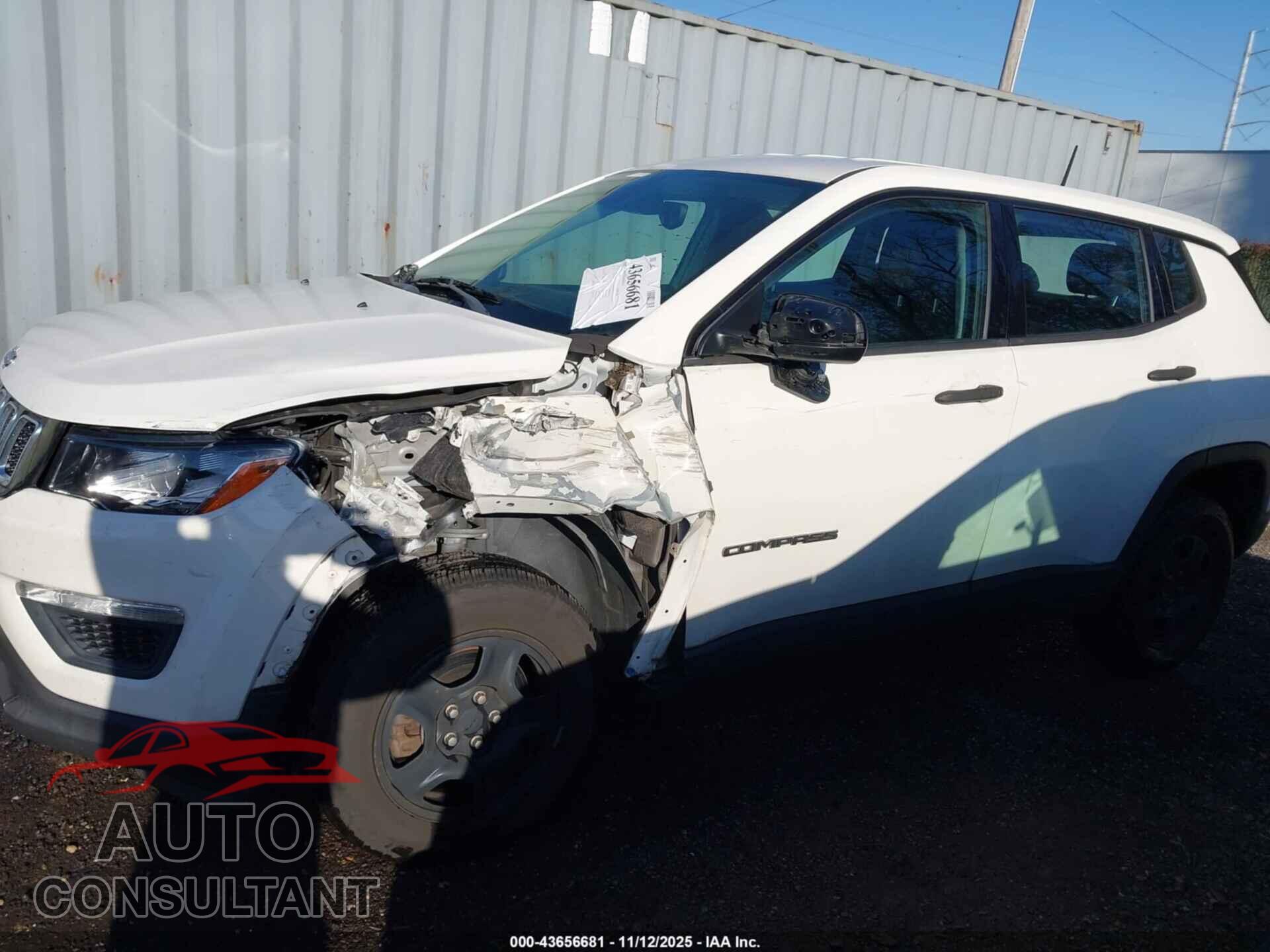 JEEP COMPASS 2018 - 3C4NJDABXJT401893