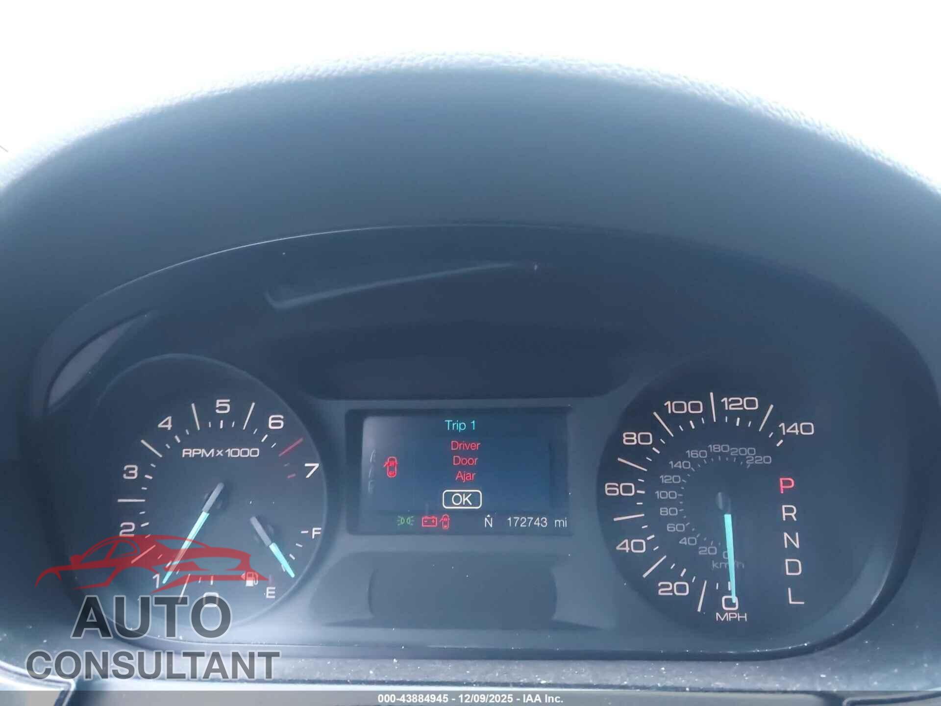 FORD EDGE 2013 - 2FMDK3G91DBA91121