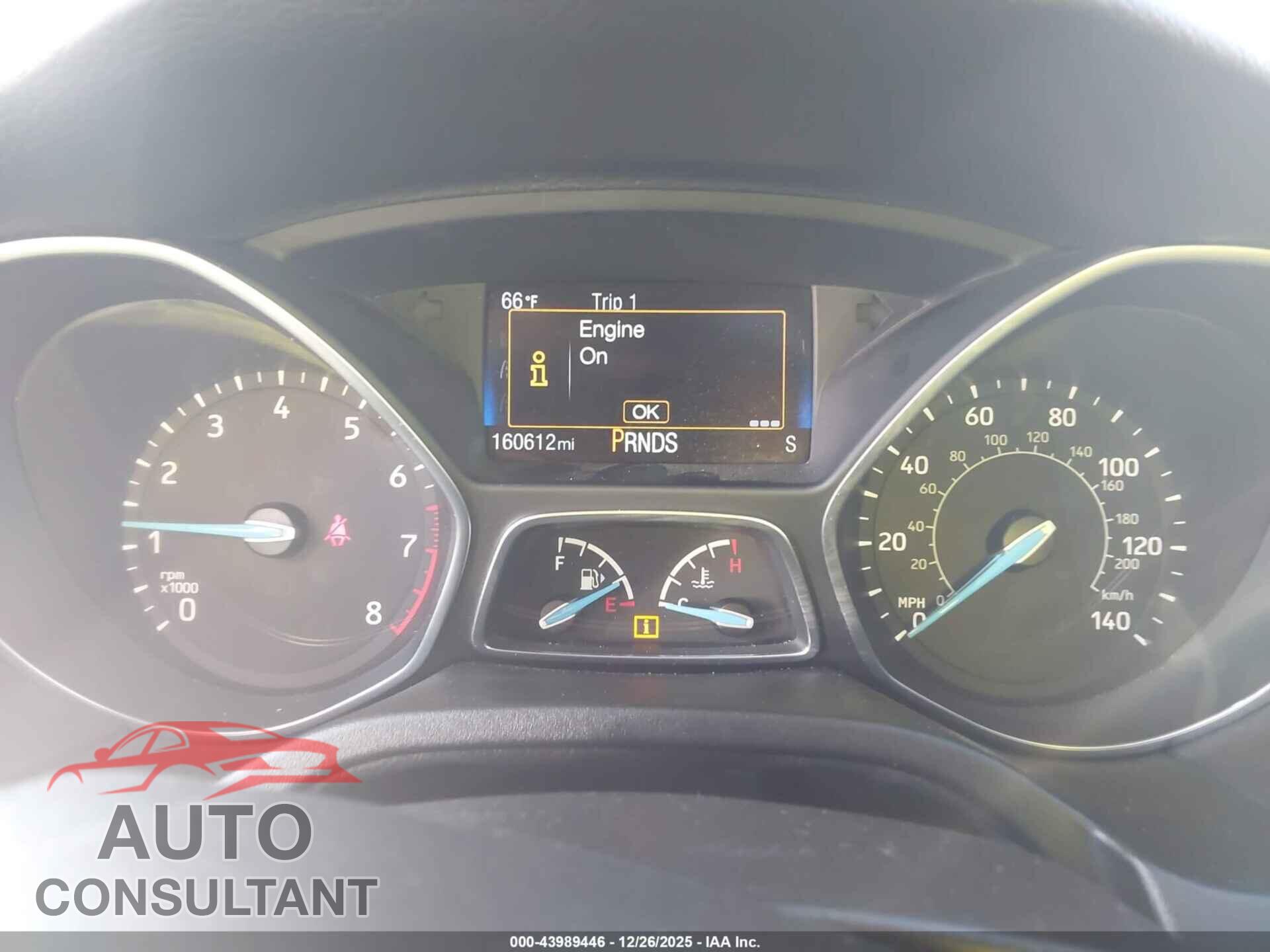 FORD FOCUS 2017 - 1FADP3J2XHL260517