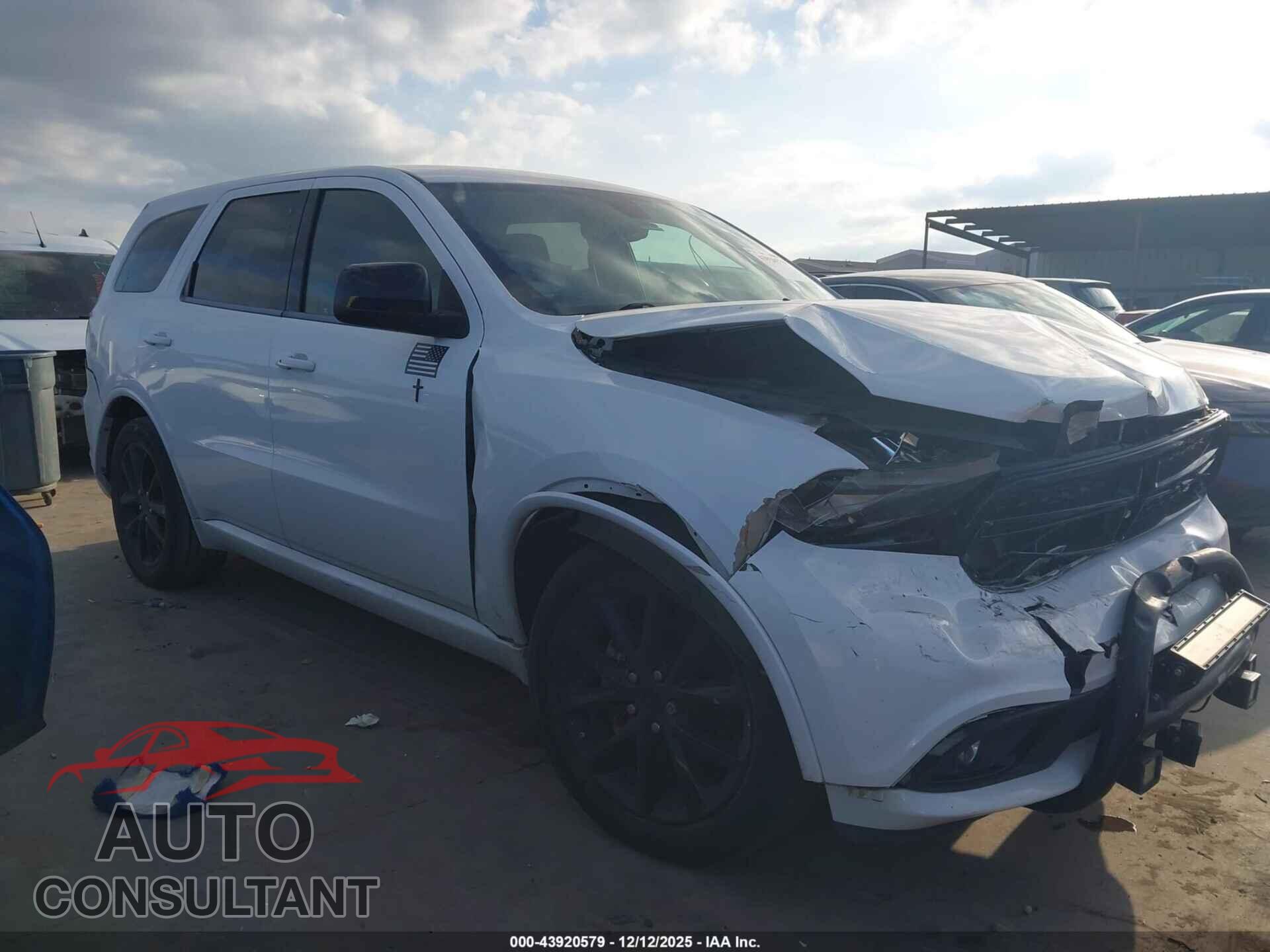 DODGE DURANGO 2018 - 1C4RDHAGXJC495183