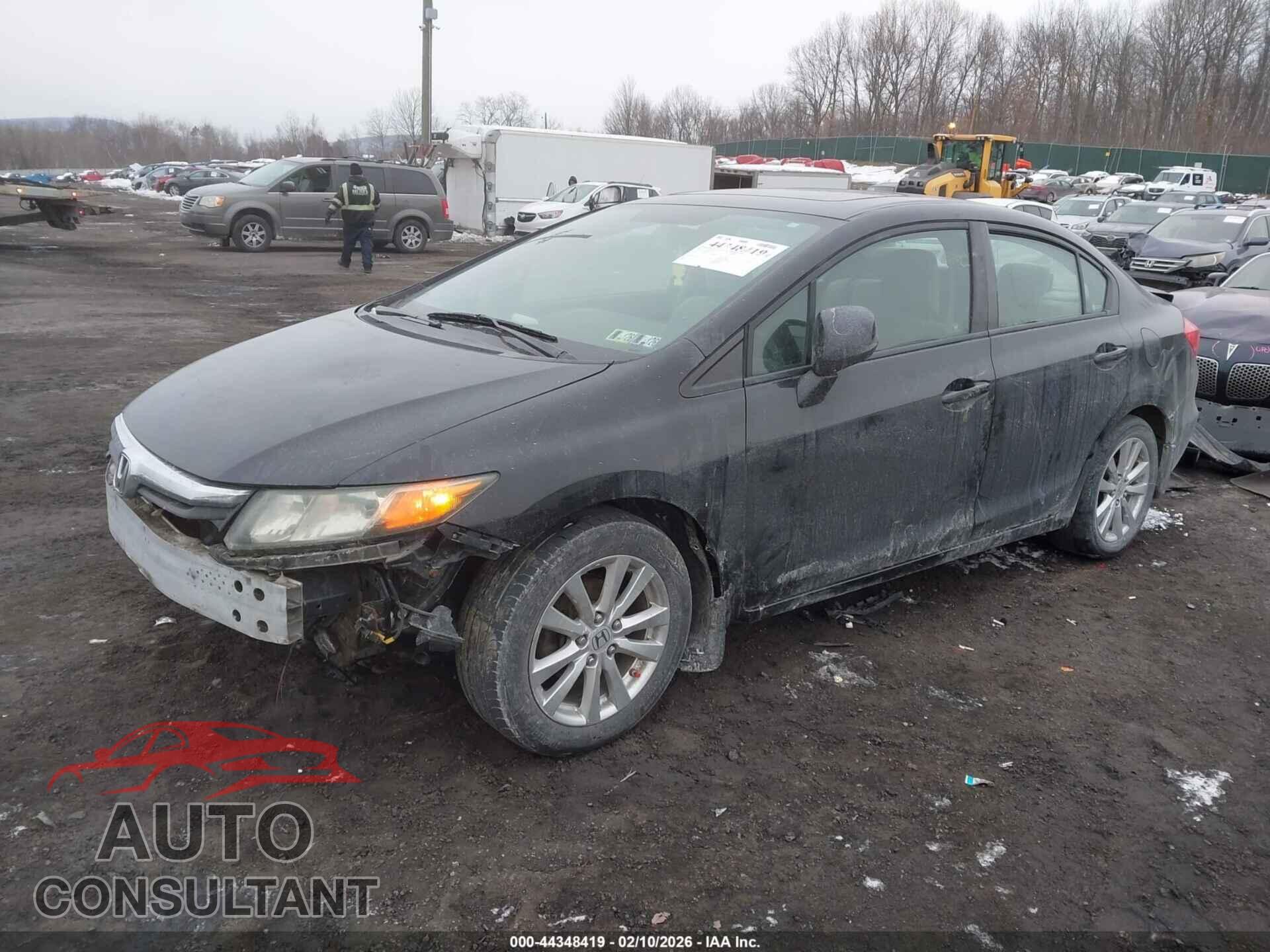 HONDA CIVIC 2012 - 19XFB2F89CE329594