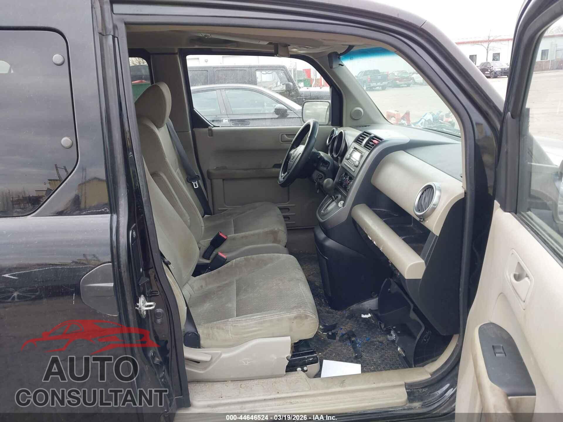 HONDA ELEMENT 2009 - 5J6YH18729L004690