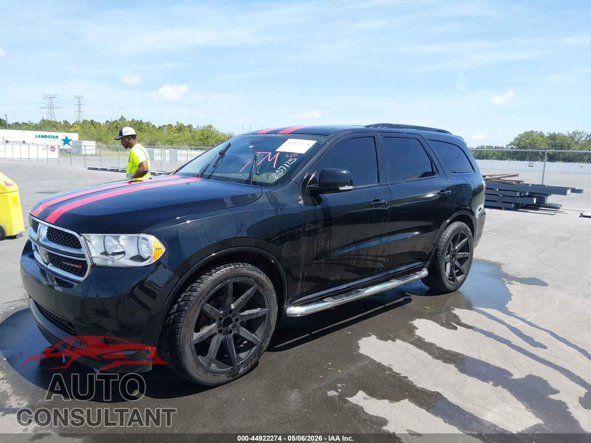 DODGE DURANGO 2012 - 1C4SDHDT4CC237125