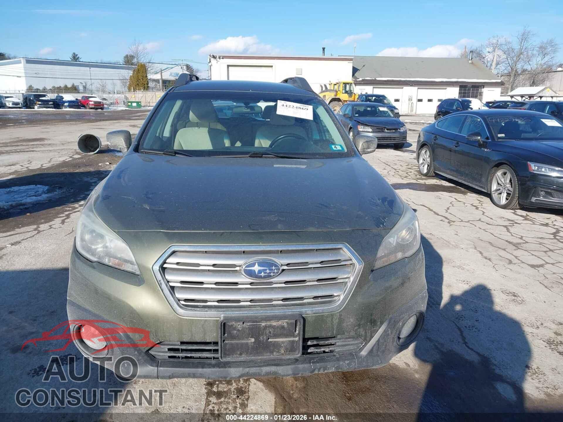 SUBARU OUTBACK 2016 - 4S4BSACC6G3240835