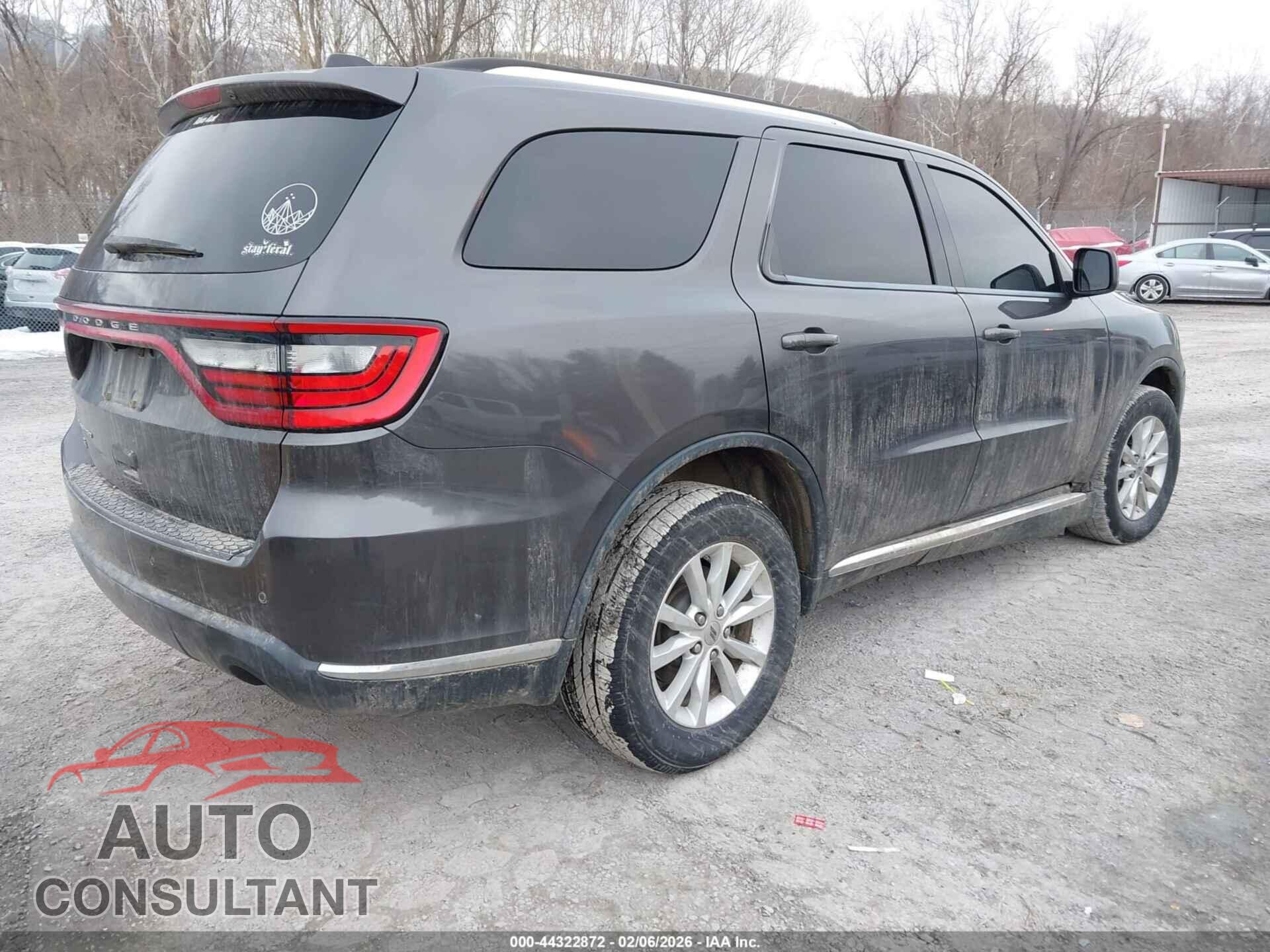 DODGE DURANGO 2019 - 1C4RDJAG5KC535436