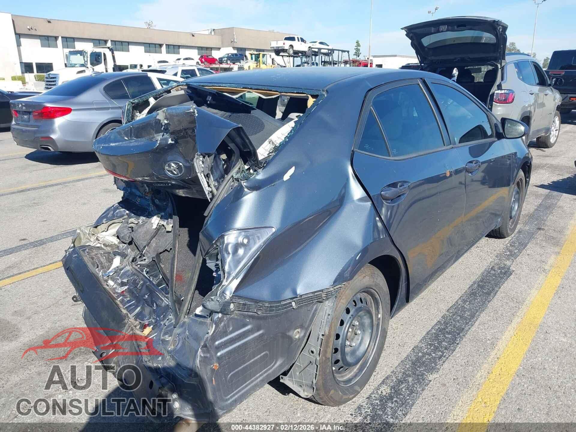 TOYOTA COROLLA 2016 - 5YFBURHE3GP553808