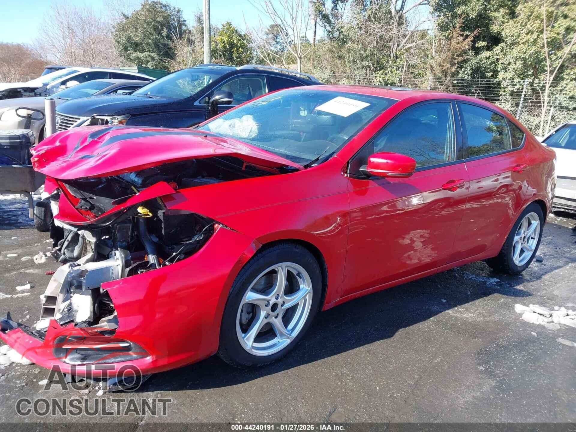 DODGE DART 2014 - 1C3CDFEB3ED921177