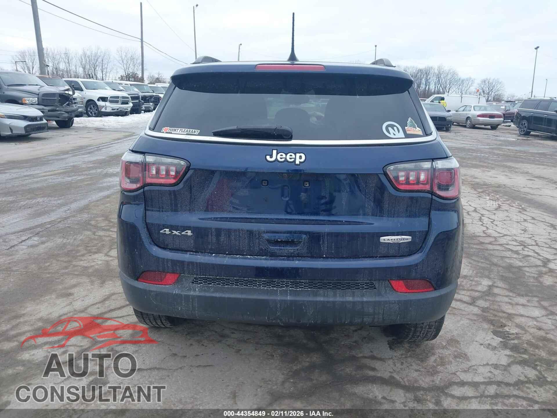 JEEP NEW COMPASS 2017 - 3C4NJDBB0HT656917