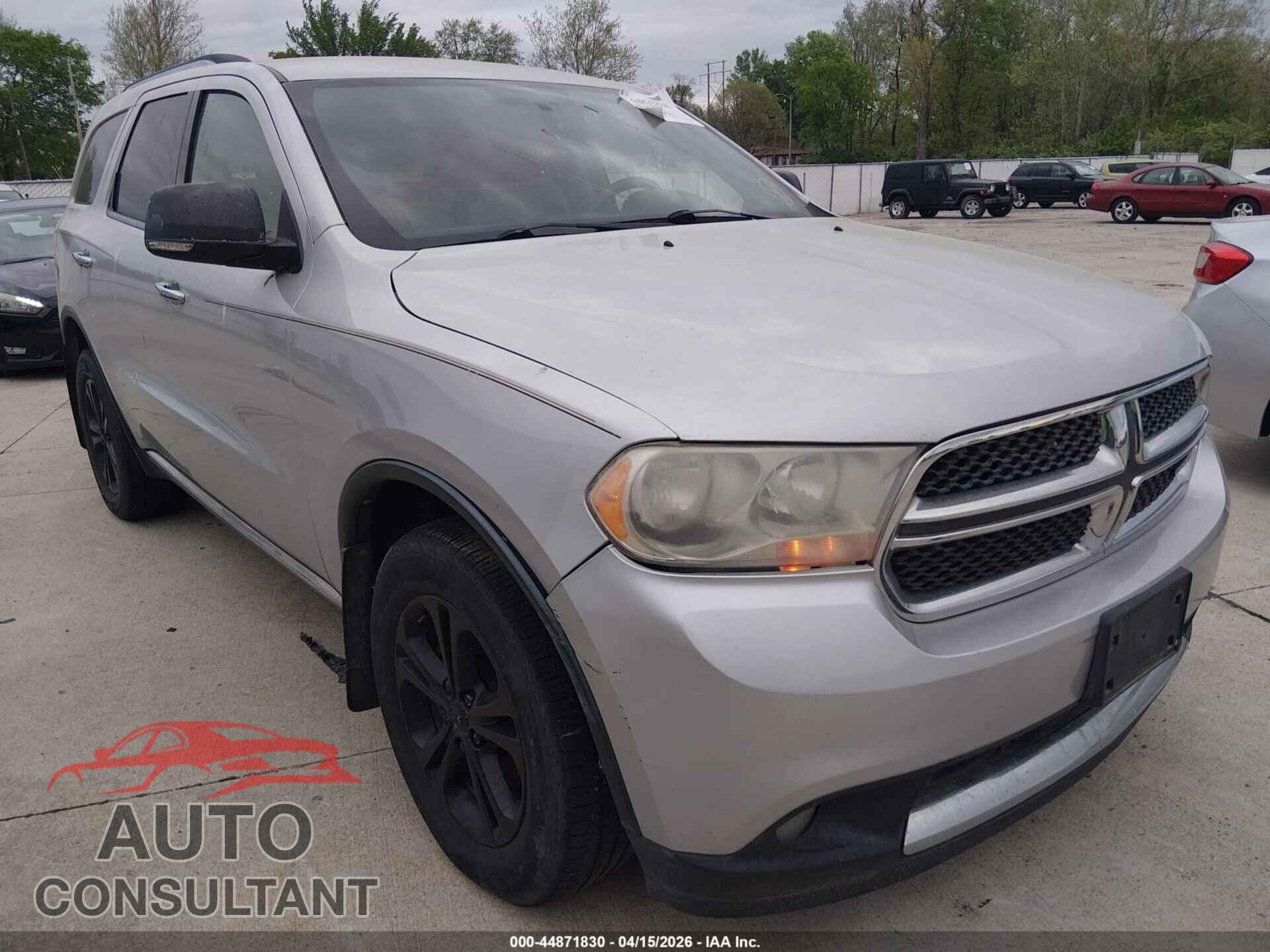 DODGE DURANGO 2013 - 1C4RDJDG9DC554117