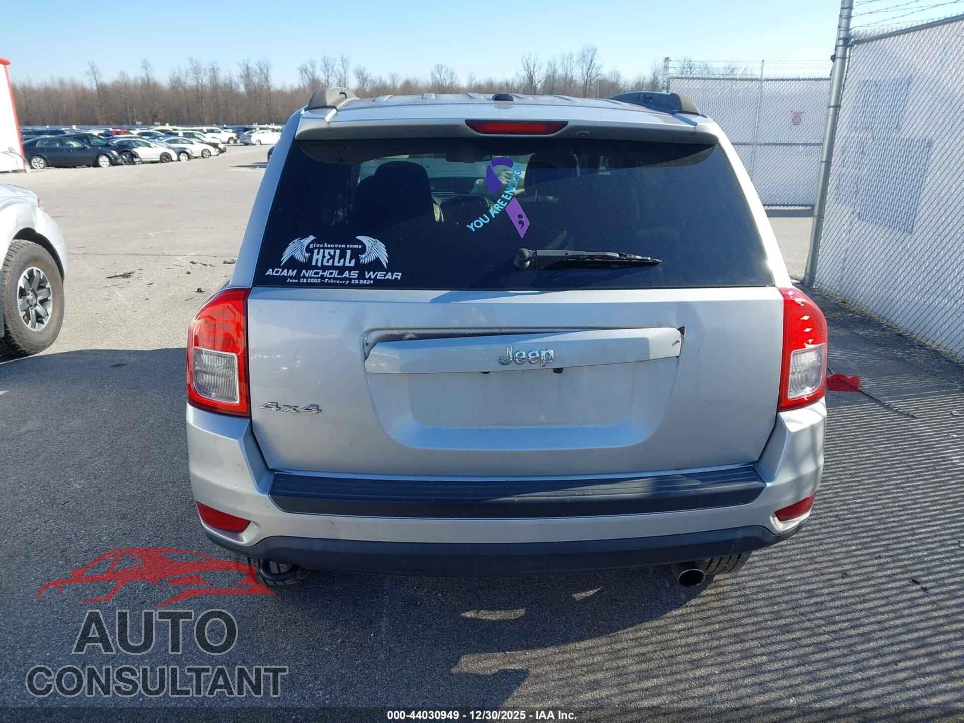 JEEP COMPASS 2012 - 1C4NJDBB7CD686947