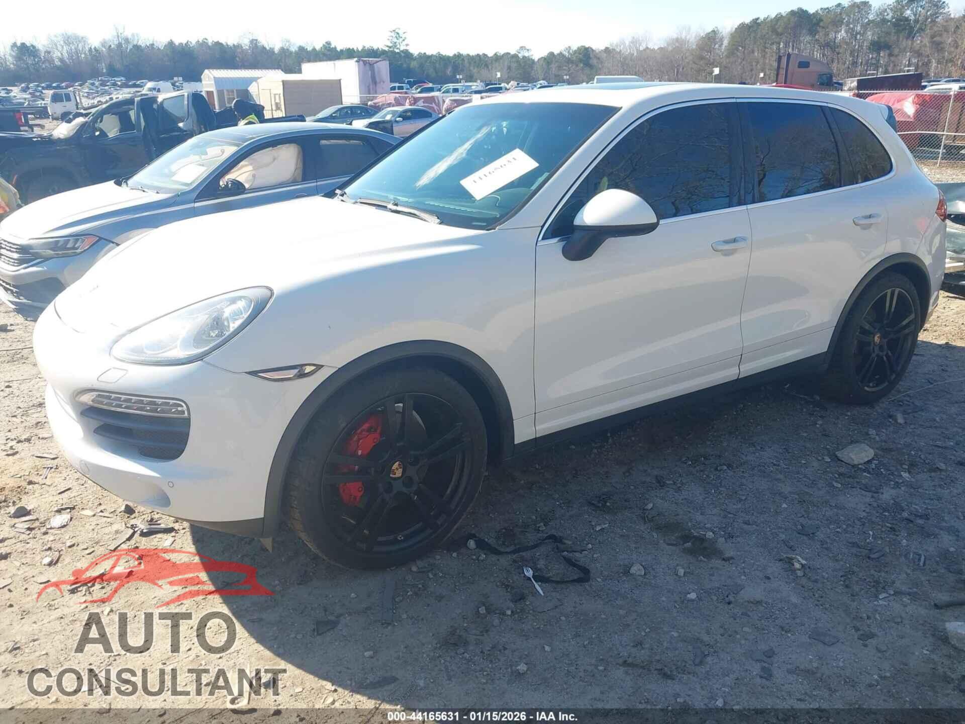 PORSCHE CAYENNE 2013 - WP1AB2A26DLA85634
