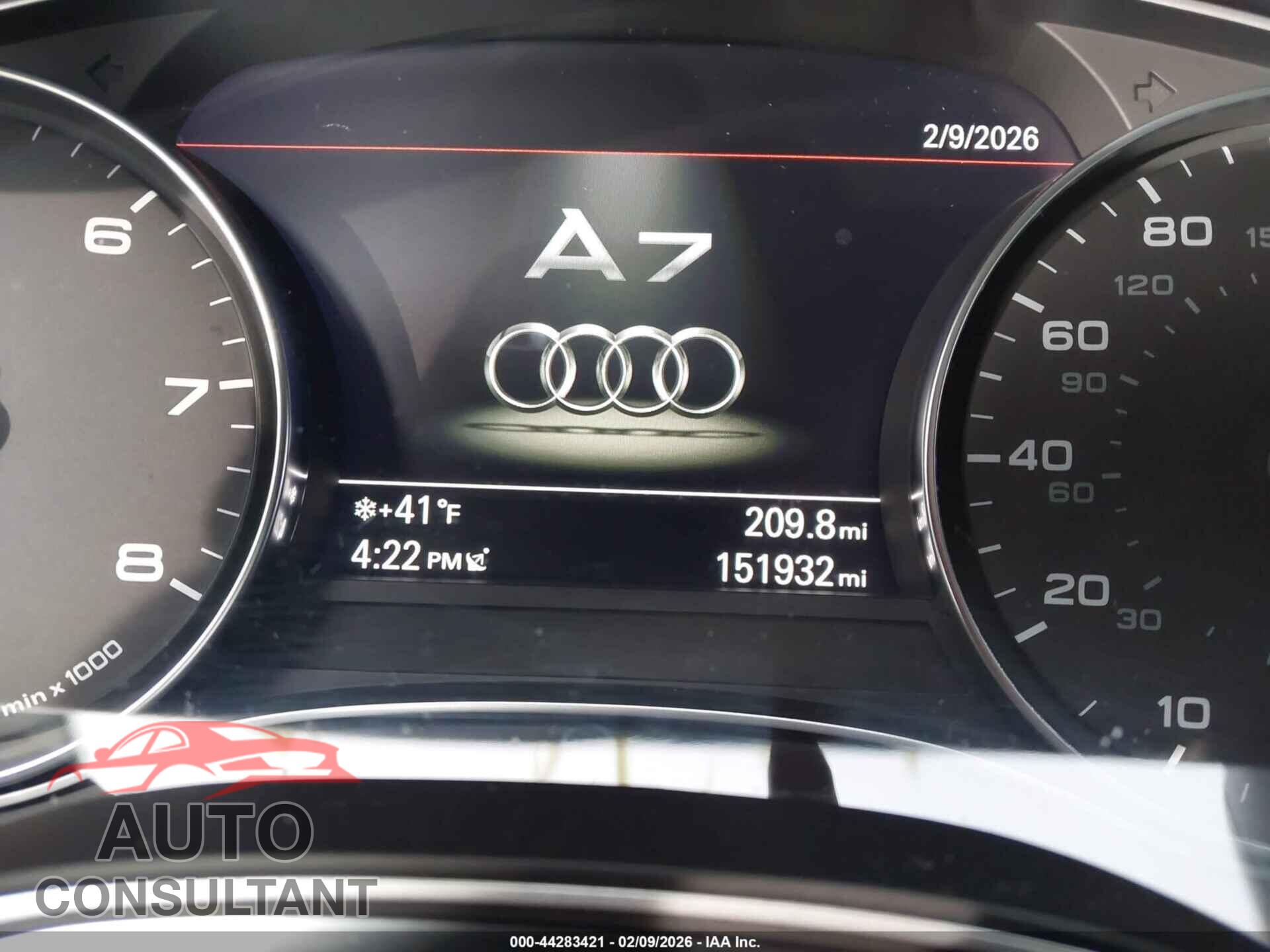 AUDI A7 2013 - WAUYGAFC2DN085872
