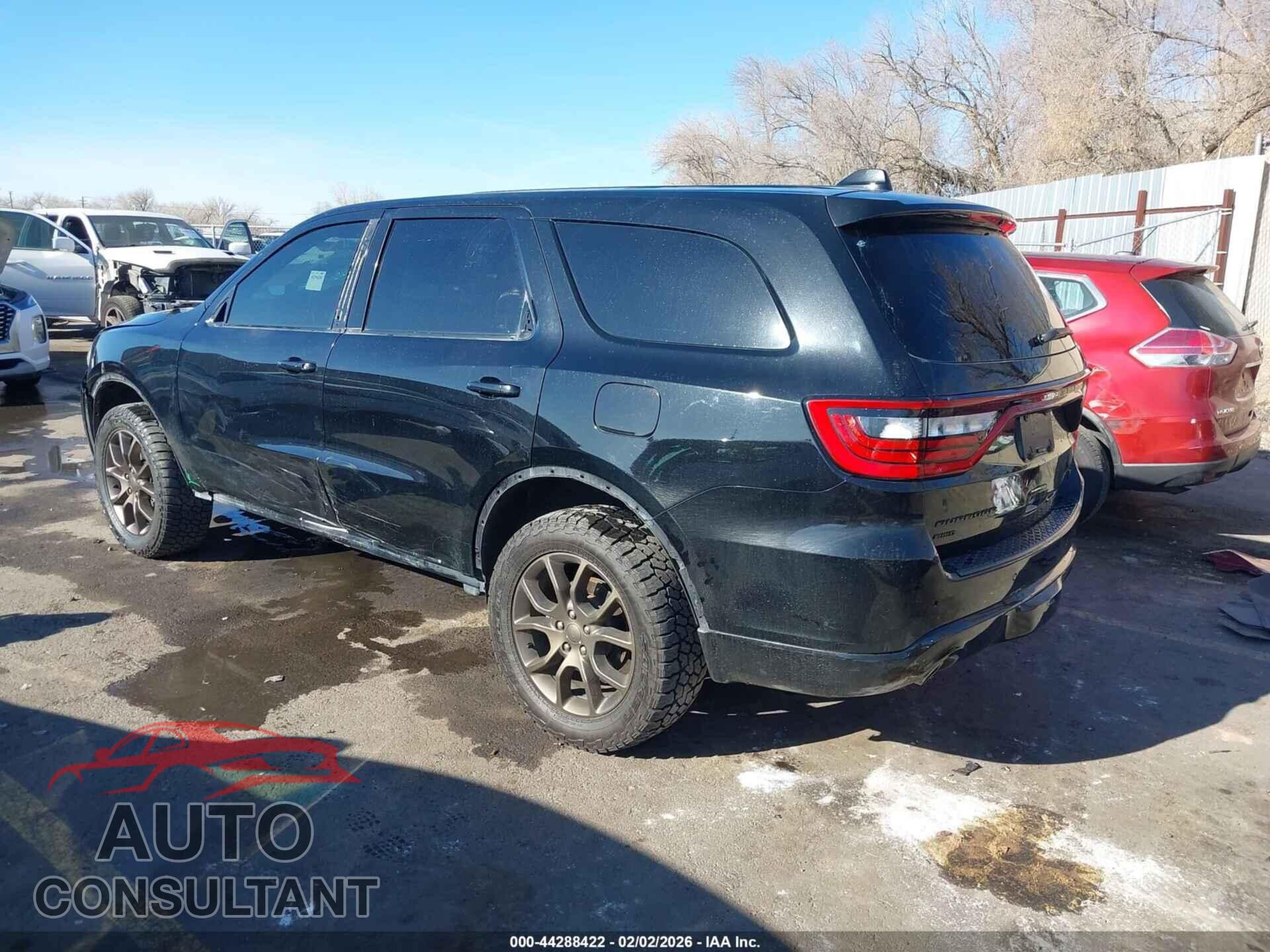DODGE DURANGO 2017 - 1C4SDJCTXHC630093