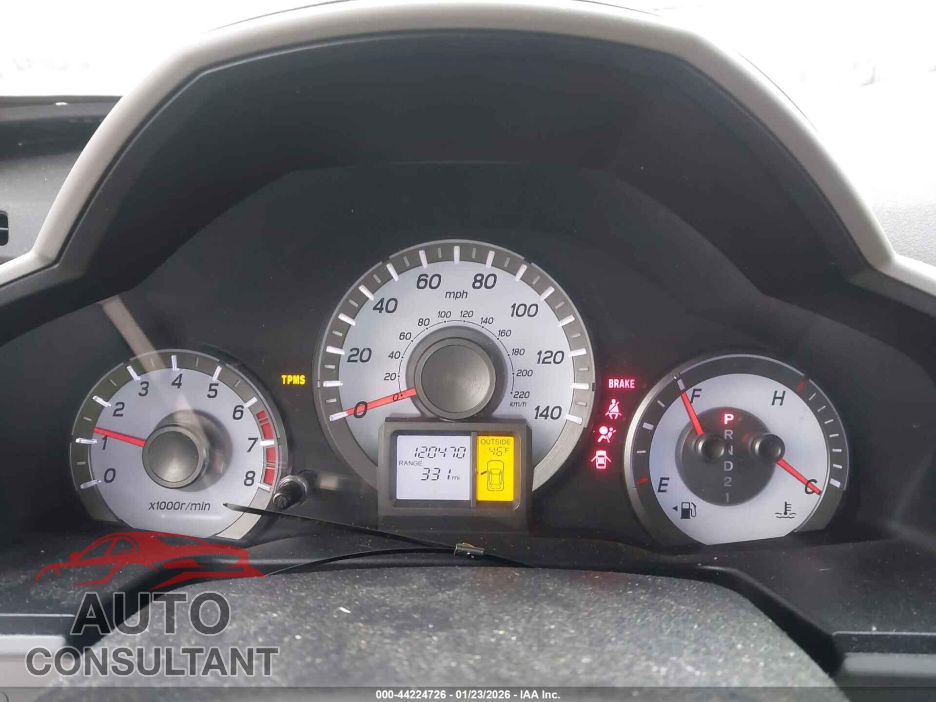 HONDA PILOT 2013 - 5FNYF3H56DB021414