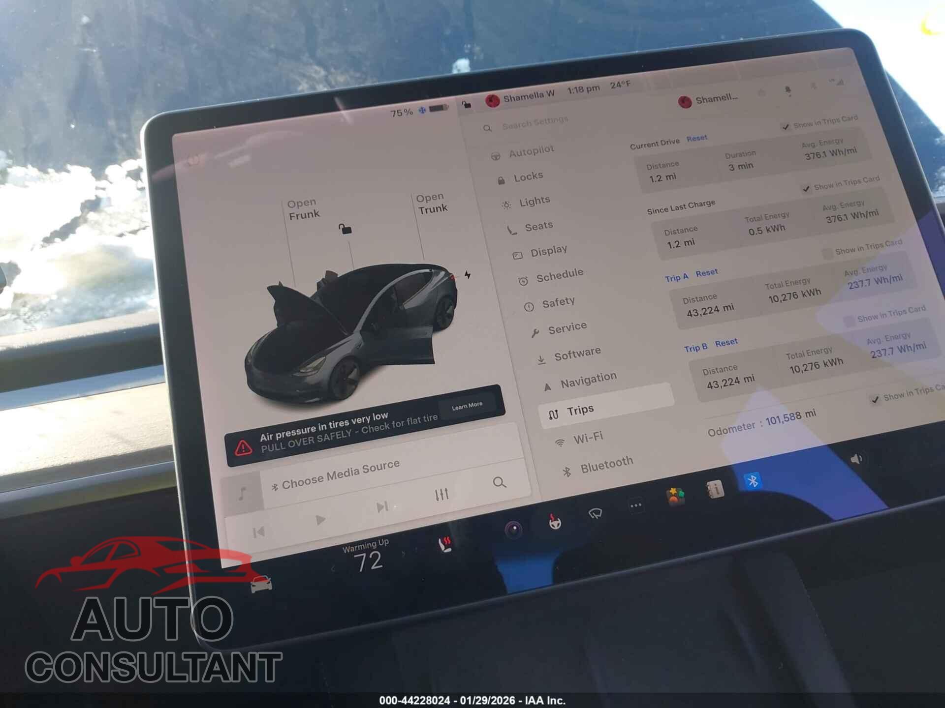 TESLA MODEL 3 2021 - 5YJ3E1EA7MF089076