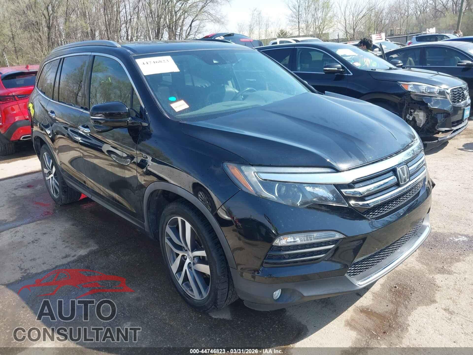 HONDA PILOT 2017 - 5FNYF6H97HB073841