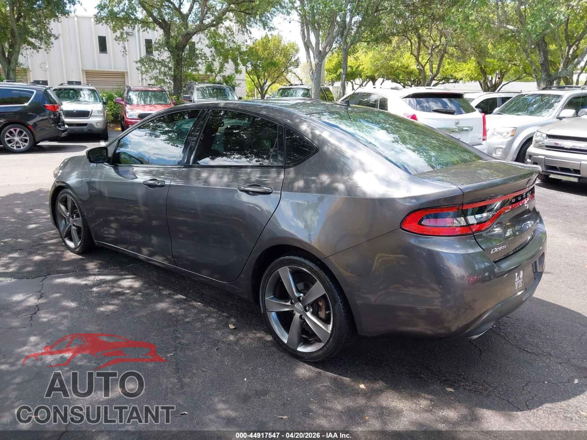 DODGE DART 2014 - 1C3CDFEB7ED867799