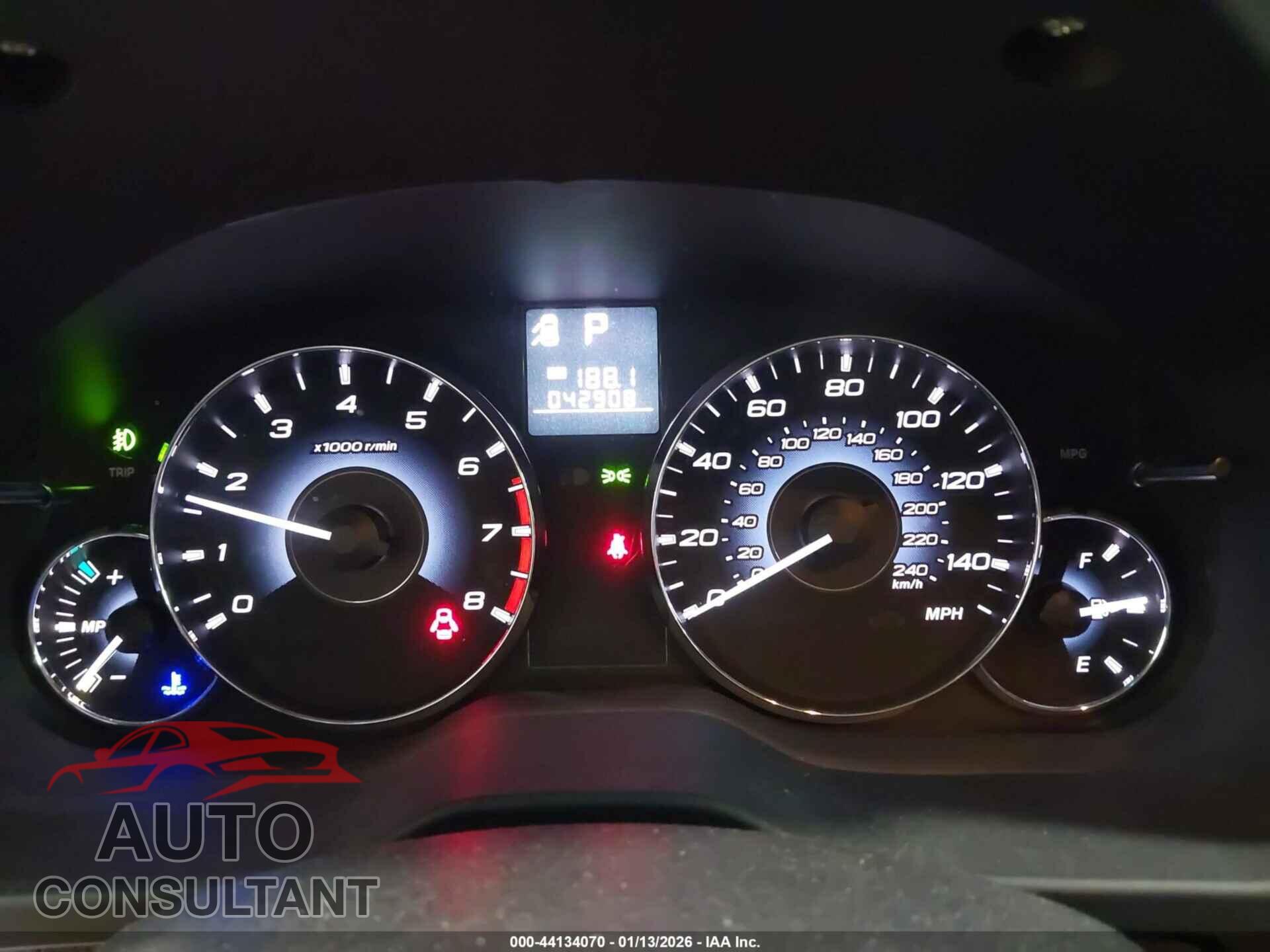 SUBARU OUTBACK 2011 - 4S4BRBGC8B3403103