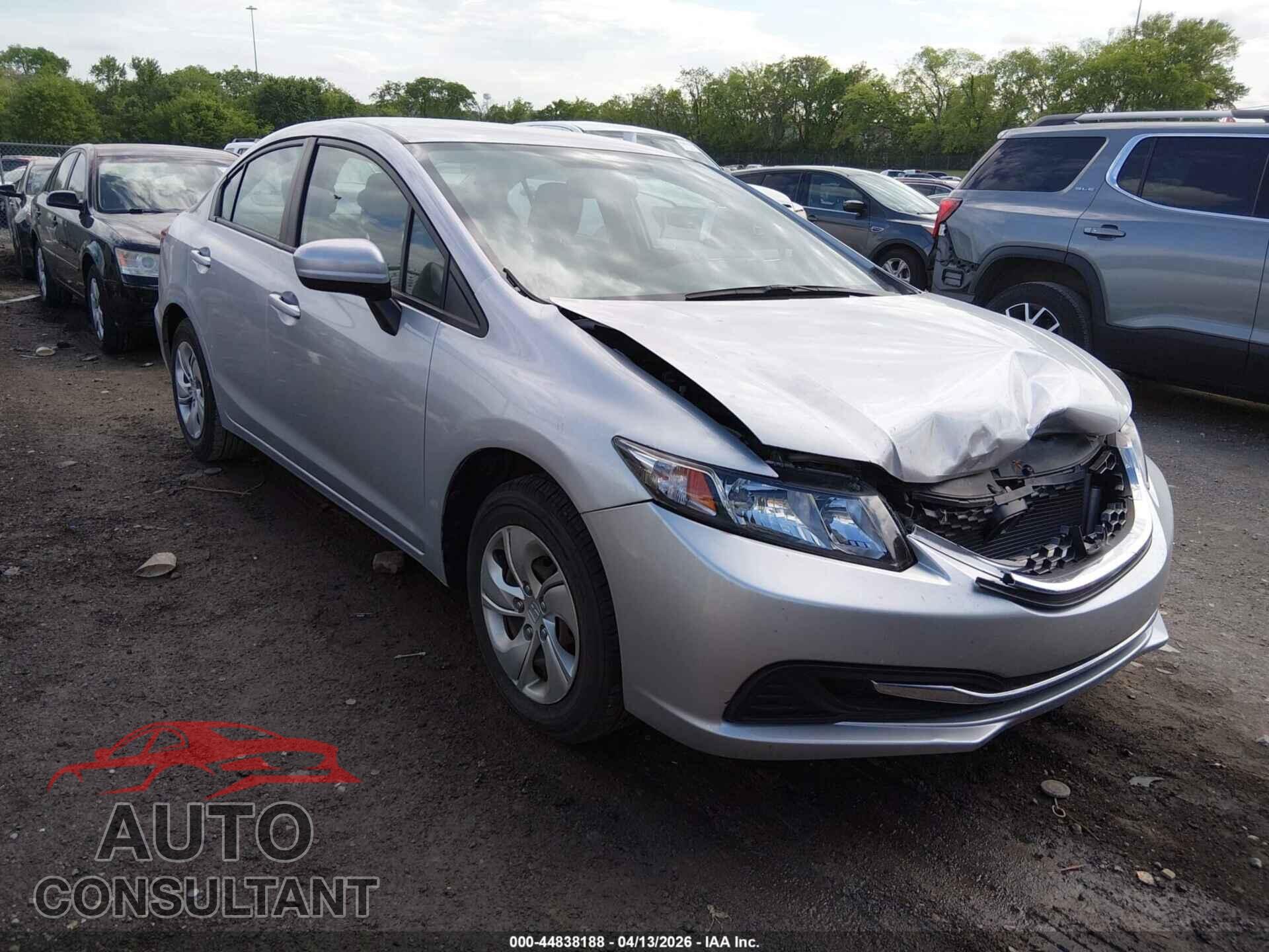 HONDA CIVIC 2014 - 2HGFB2F57EH536953
