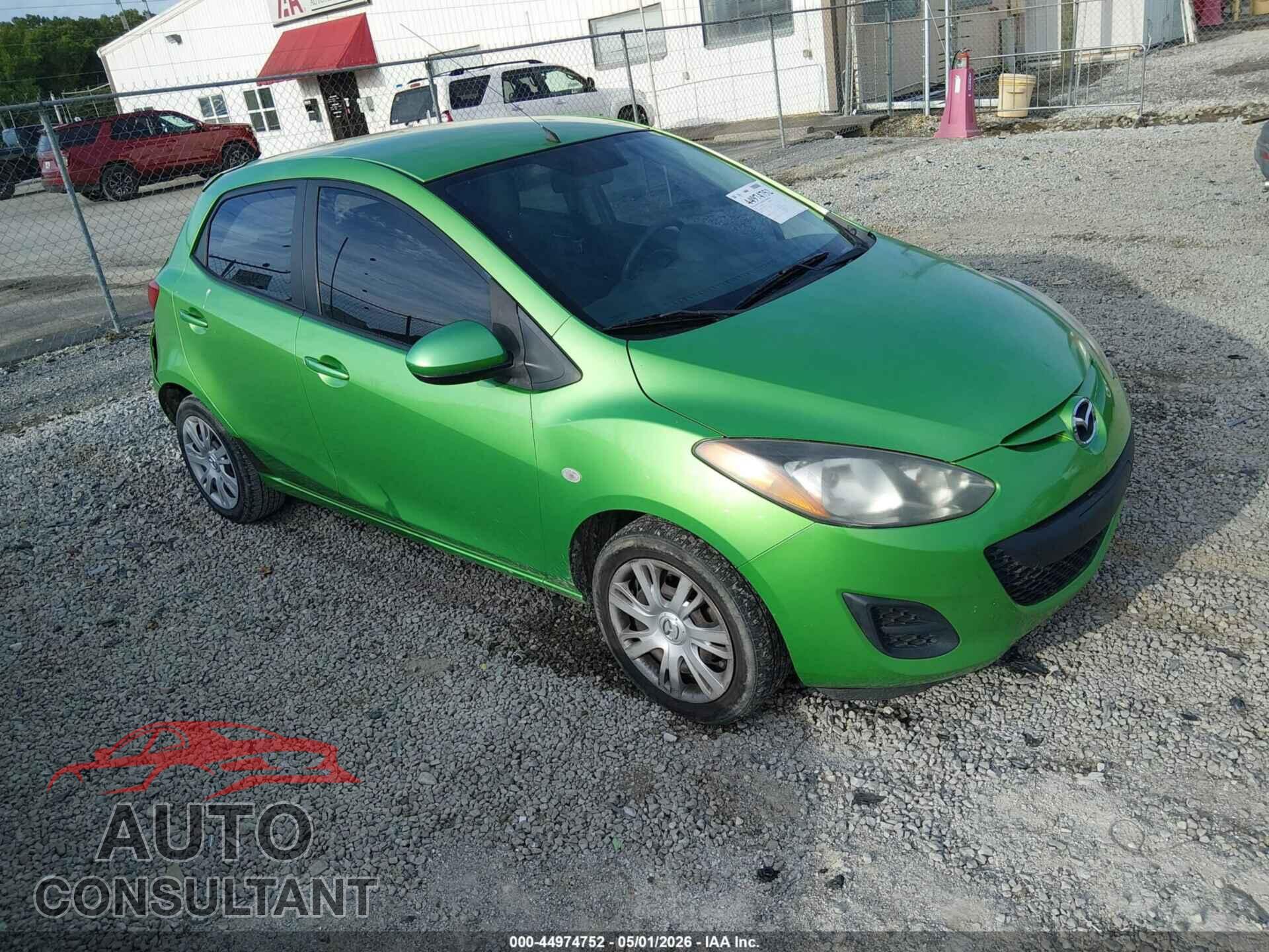 MAZDA MAZDA2 2013 - JM1DE1KY1D0156369