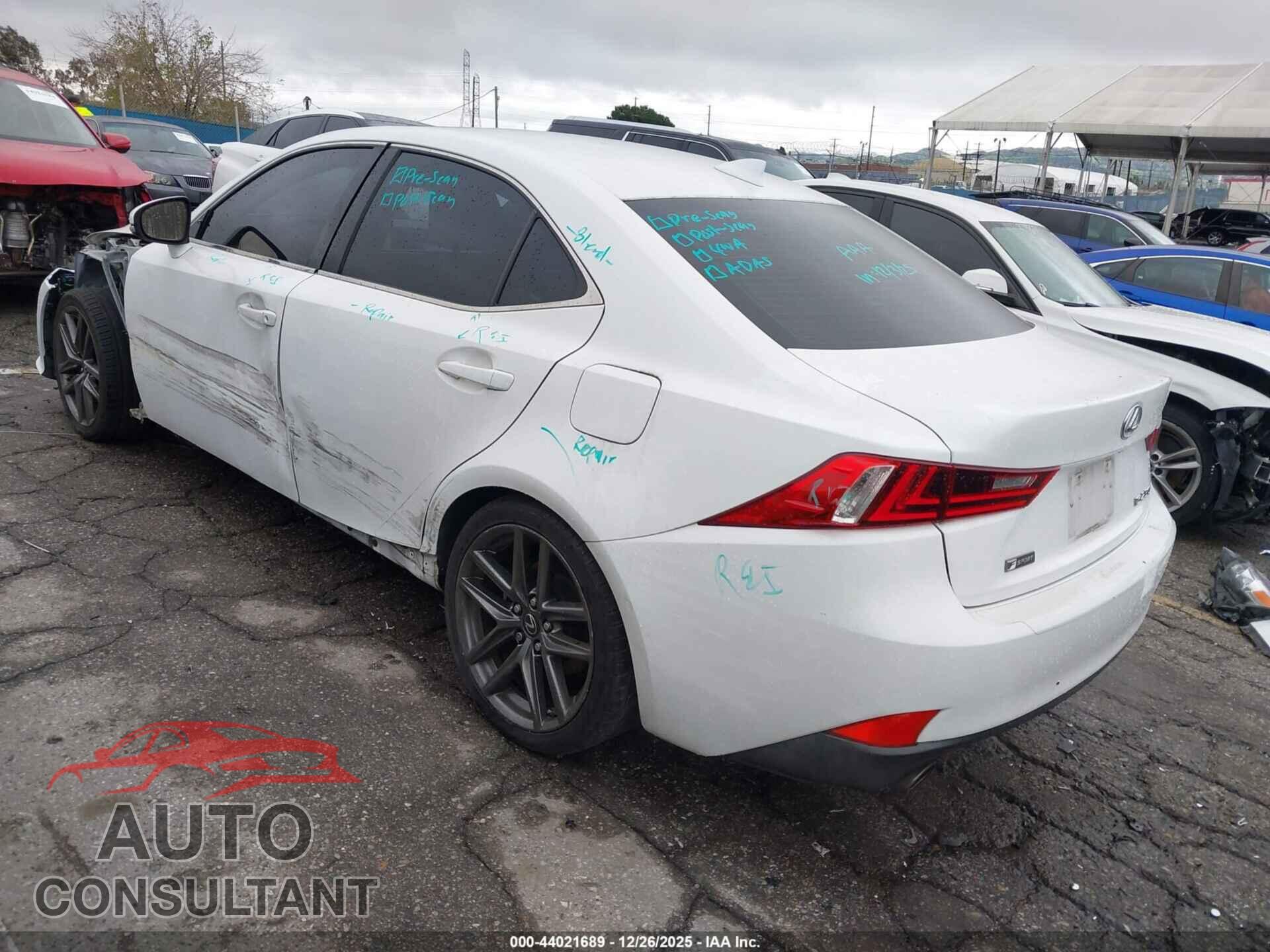 LEXUS IS 250 2014 - JTHBF1D21E5029072