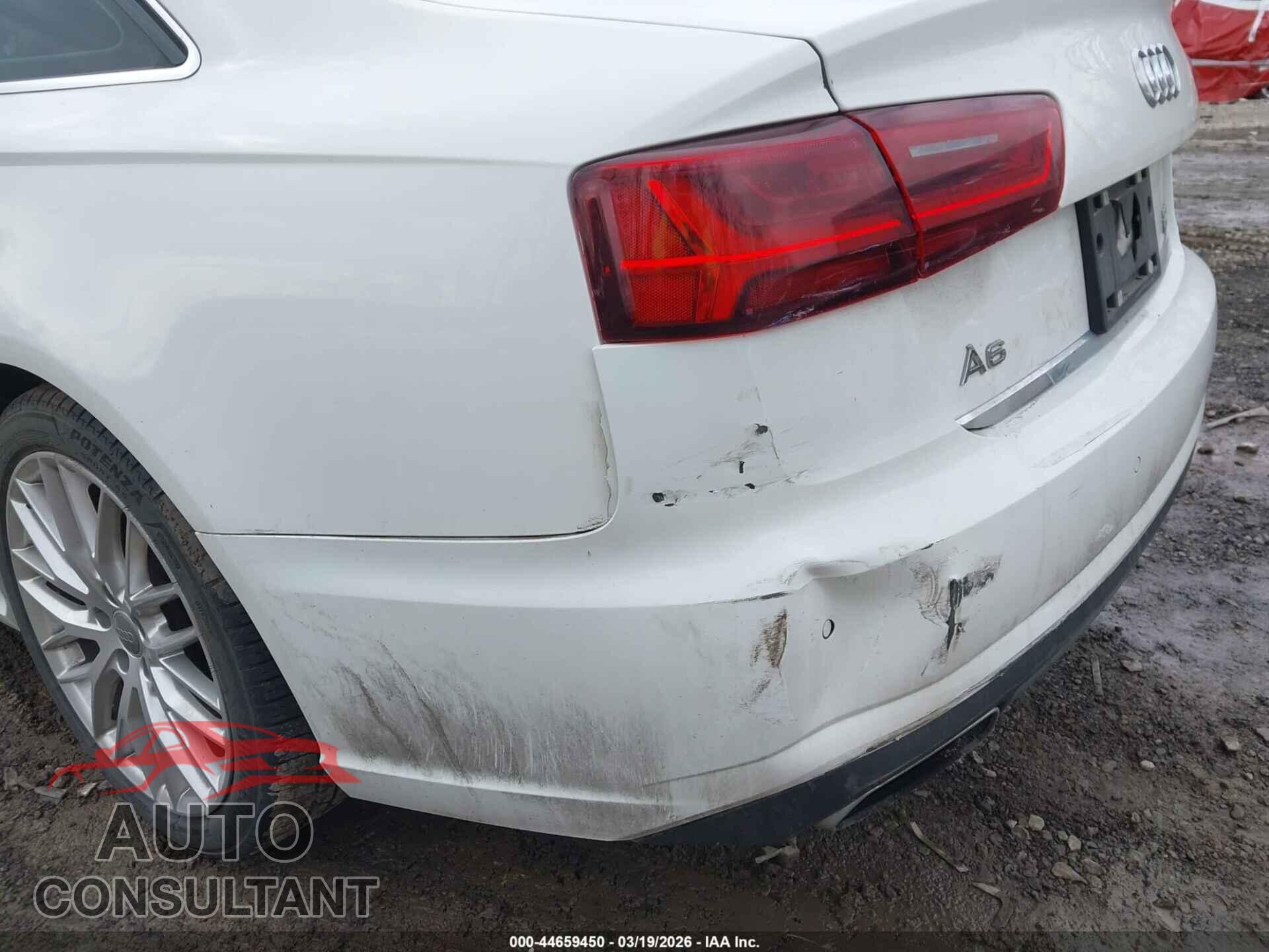 AUDI A6 2016 - WAUFGAFC3GN004163