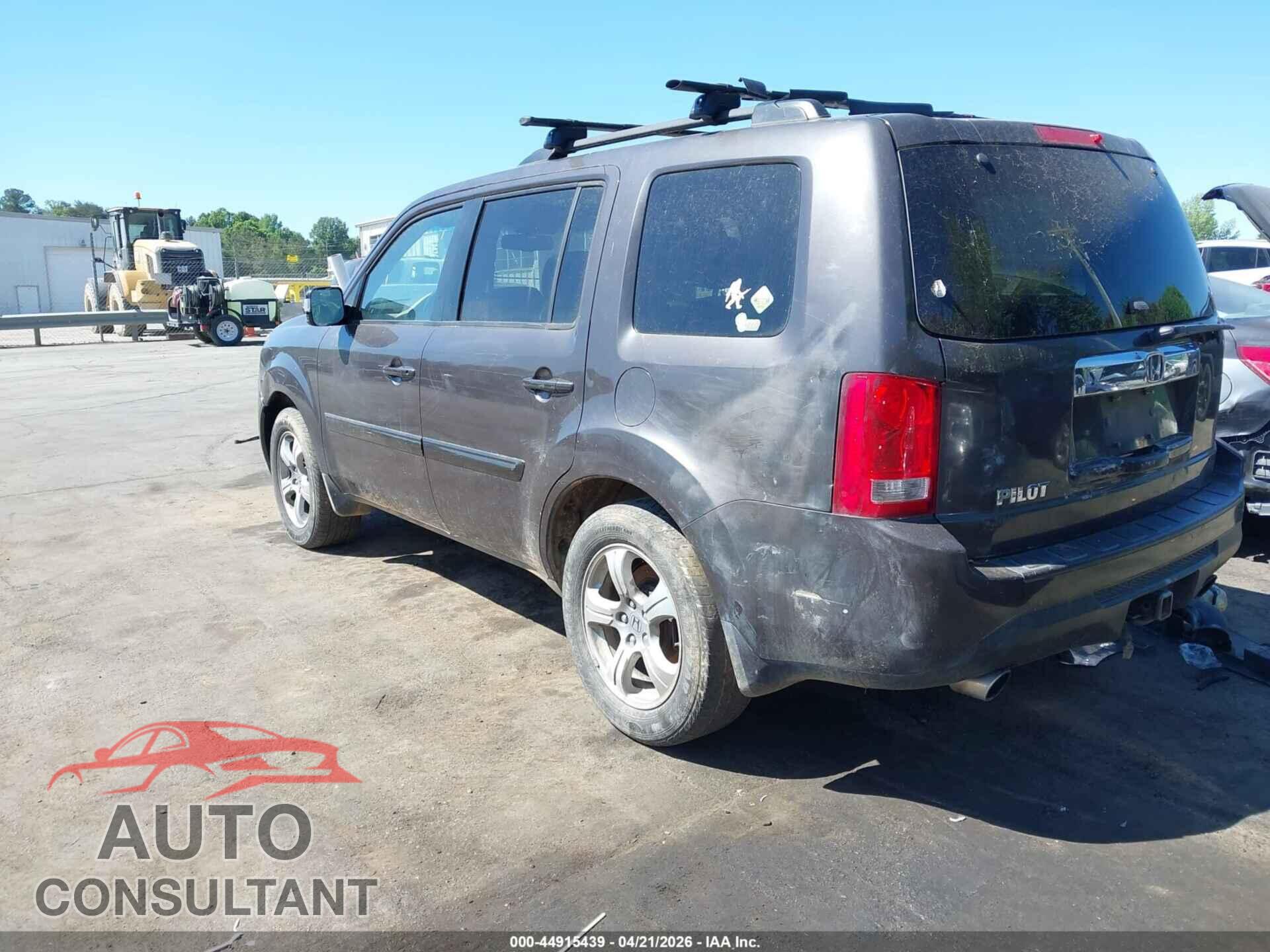 HONDA PILOT 2012 - 5FNYF3H77CB008896