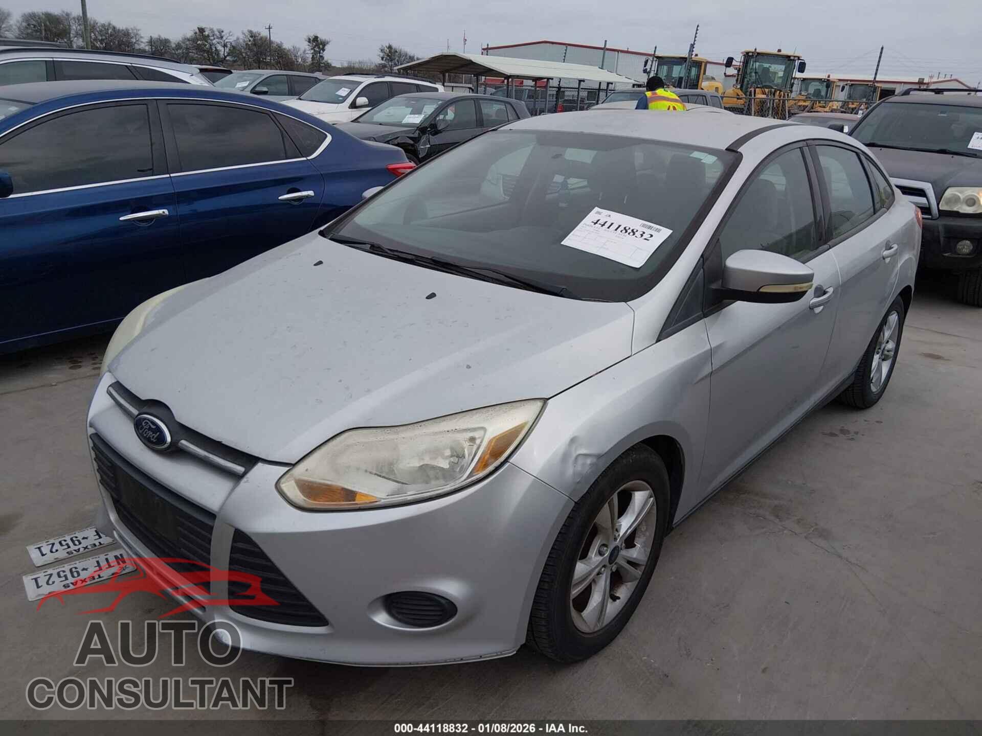 FORD FOCUS 2013 - 1FADP3F24DL189365