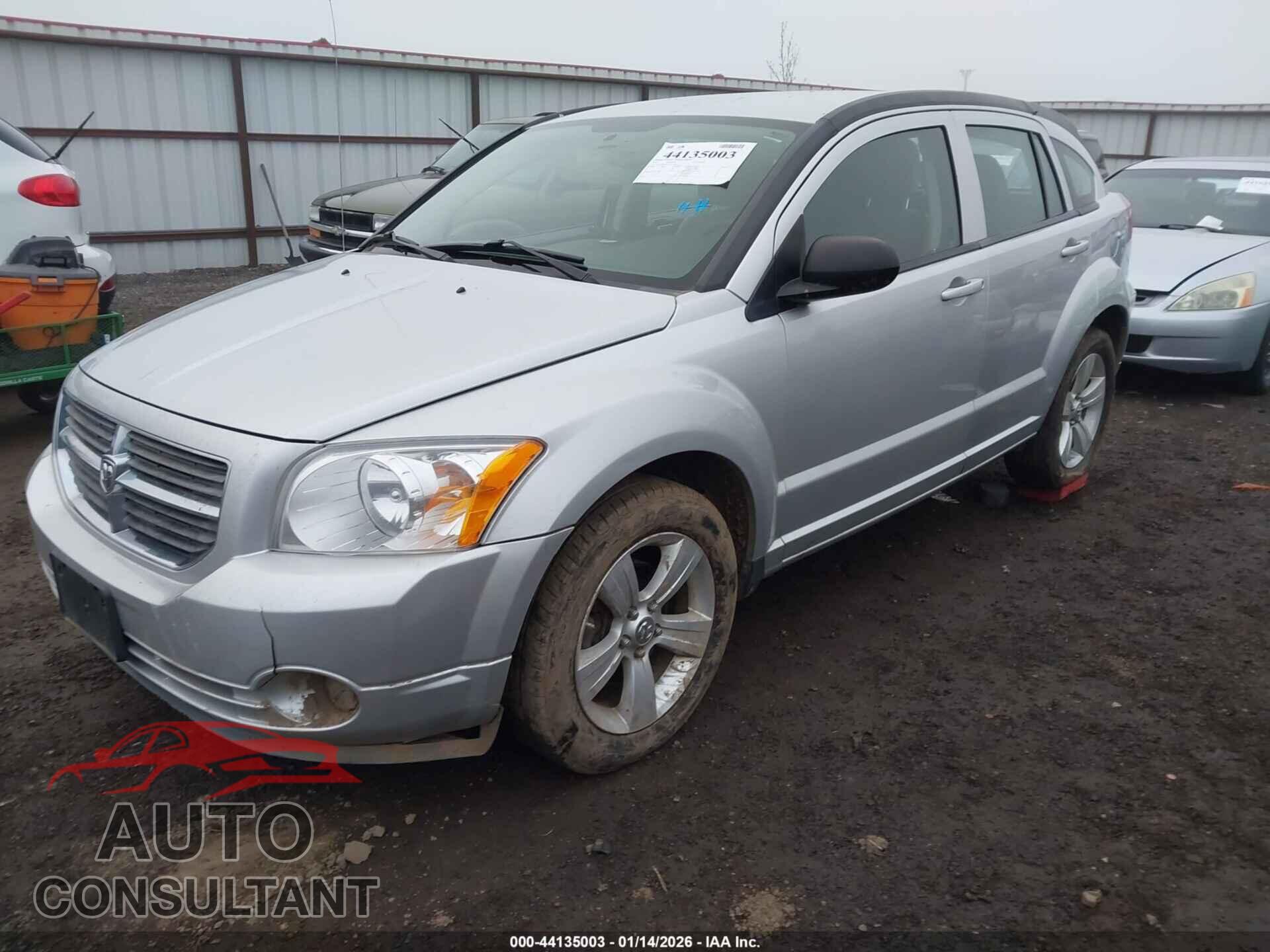 DODGE CALIBER 2012 - 1C3CDWDA5CD531784