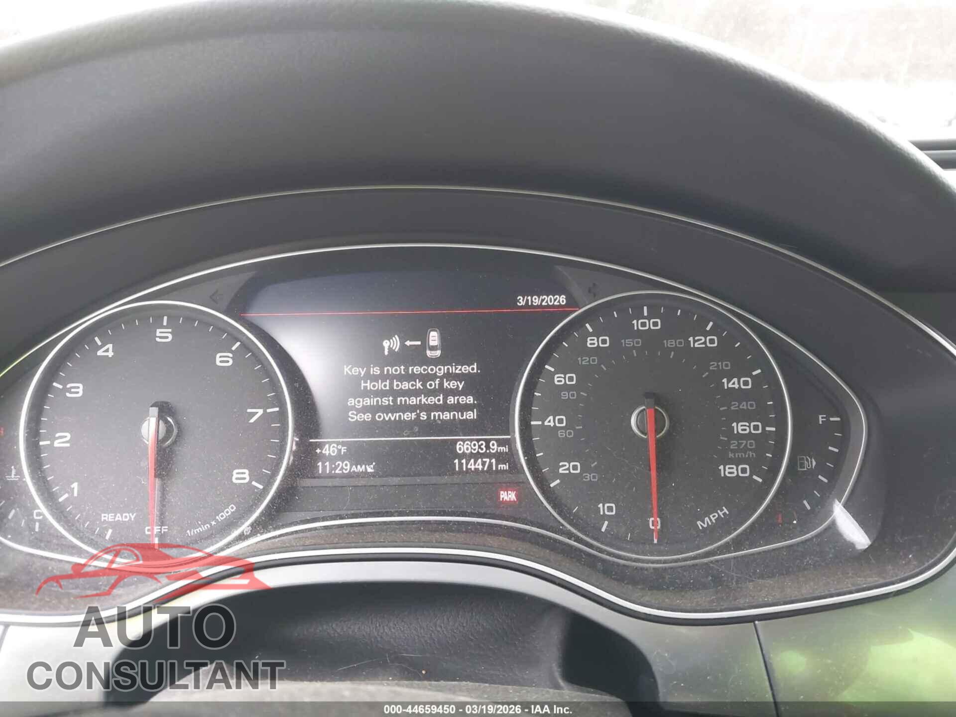 AUDI A6 2016 - WAUFGAFC3GN004163