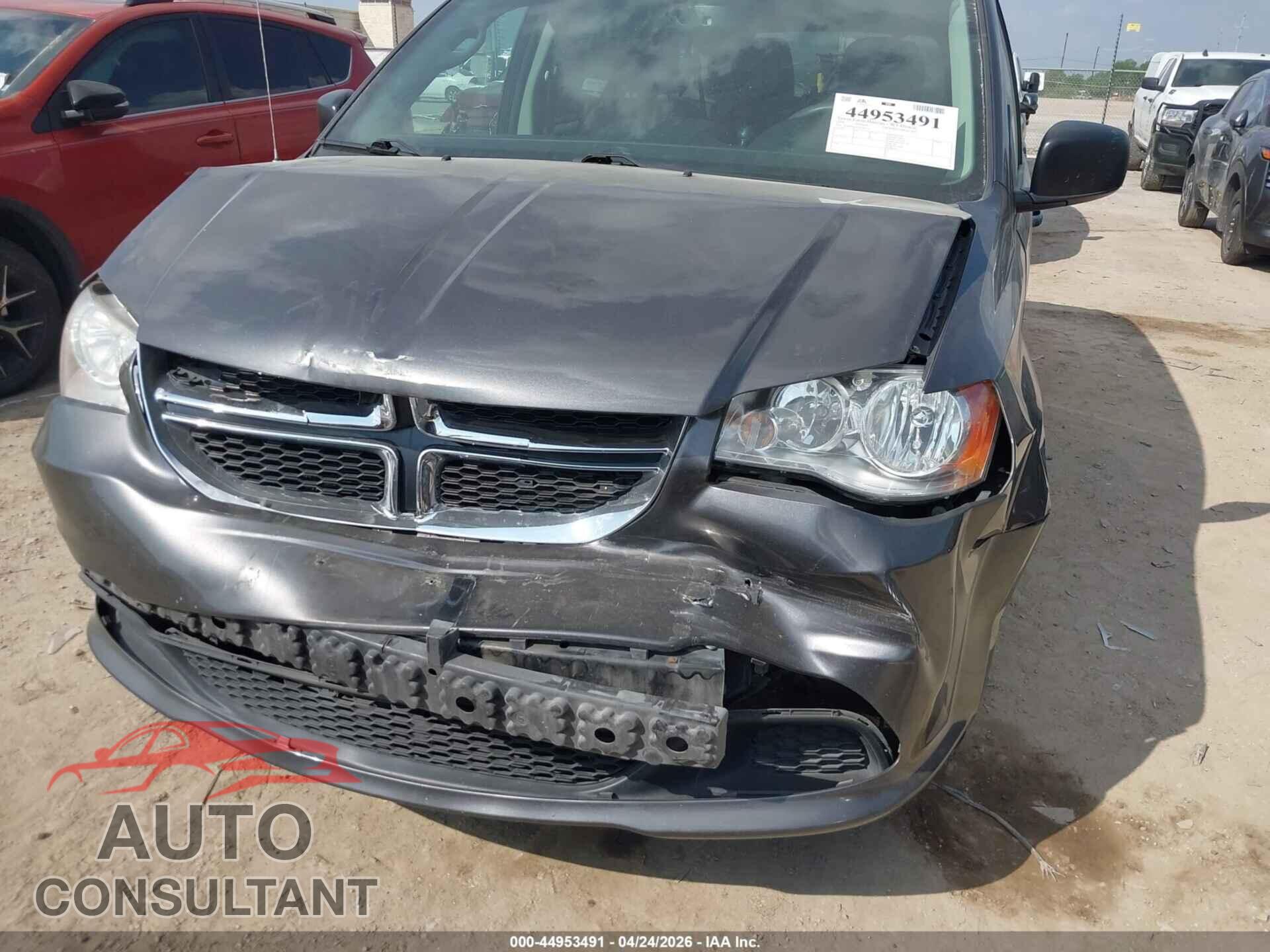 DODGE GRAND CARAVAN 2018 - 2C4RDGBG7JR166375