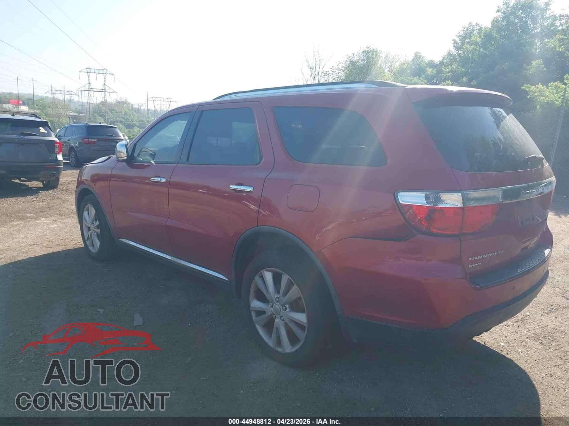 DODGE DURANGO 2011 - 1D4RE4GG5BC639501