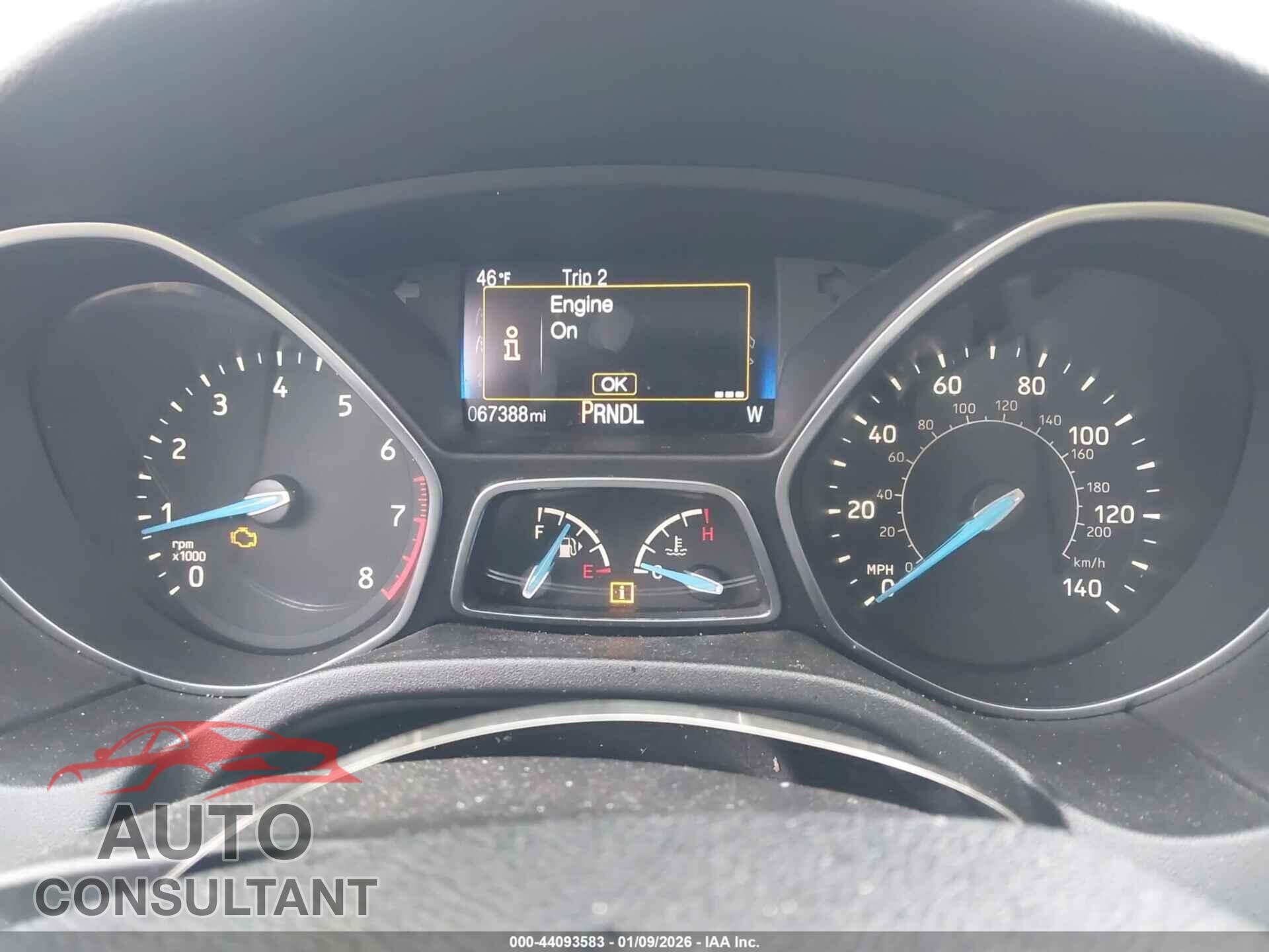 FORD FOCUS 2016 - 1FADP3F24GL304082