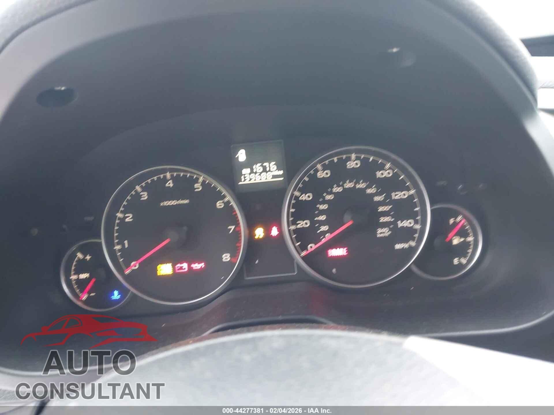 SUBARU OUTBACK 2013 - 4S4BRCCC5D1305074