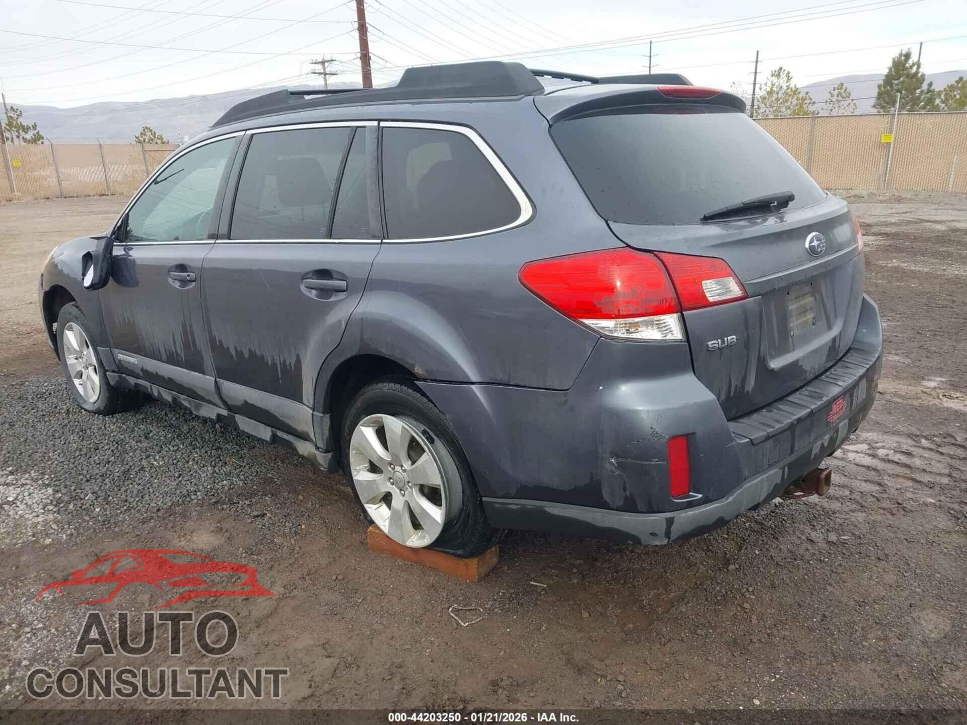 SUBARU OUTBACK 2010 - 4S4BRBGC5A3322705