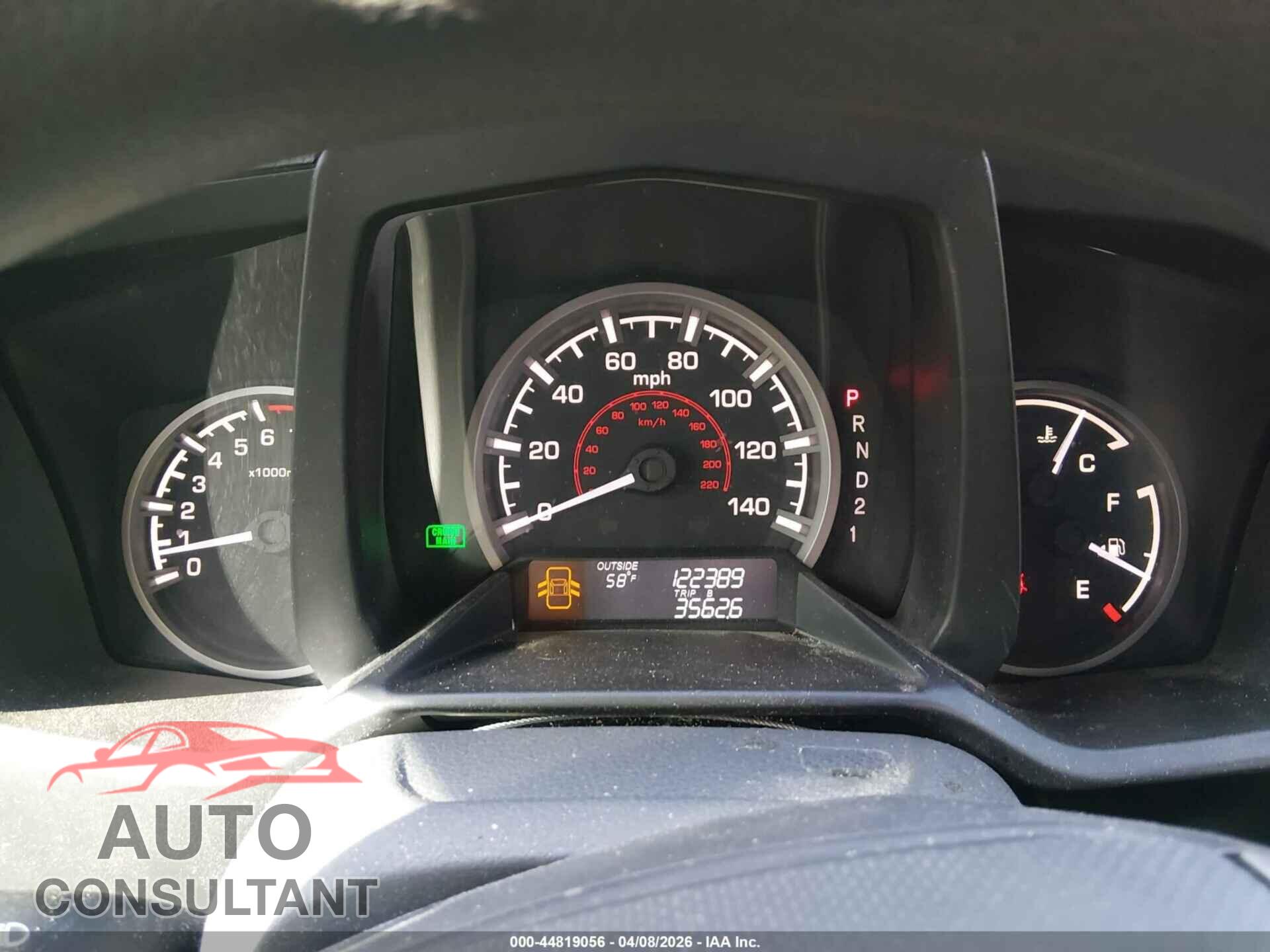 HONDA RIDGELINE 2011 - 5FPYK1F47BB001865