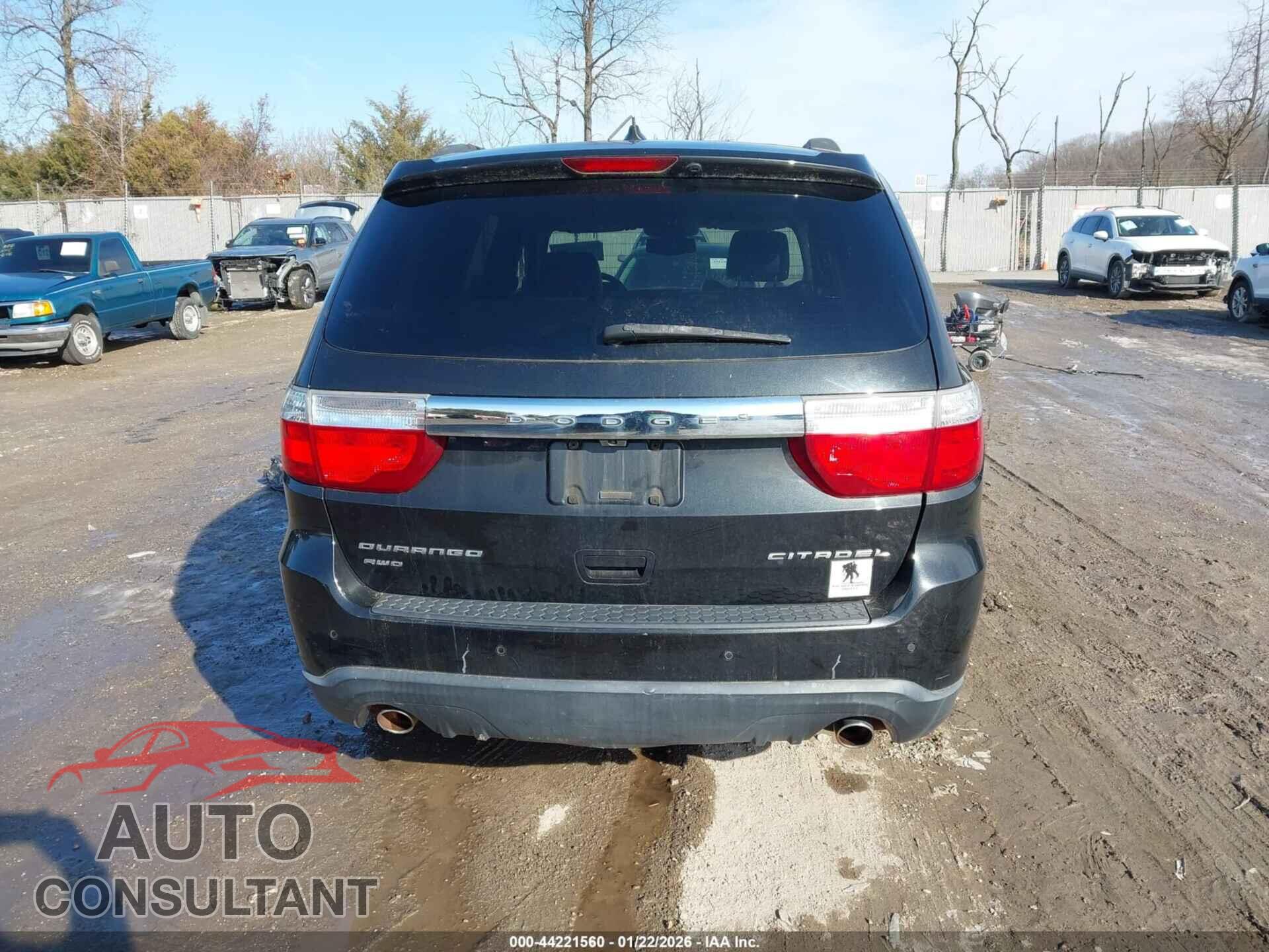 DODGE DURANGO 2011 - 1D4SE5GT6BC699713