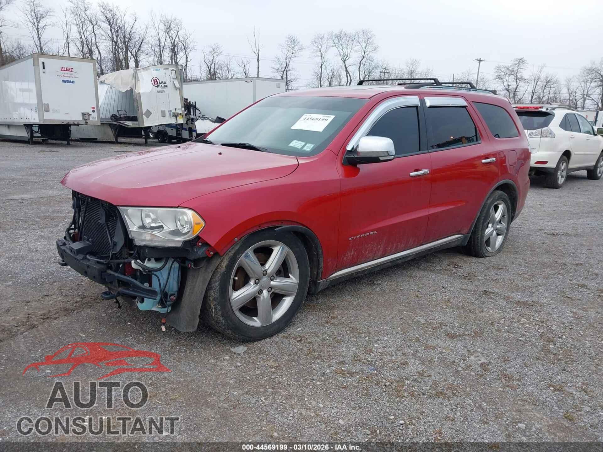DODGE DURANGO 2011 - 1D4SE5GT8BC594784