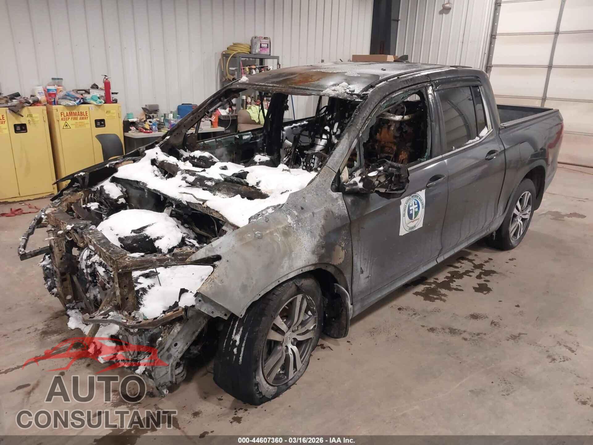 HONDA RIDGELINE 2017 - 5FPYK2F40HB005738