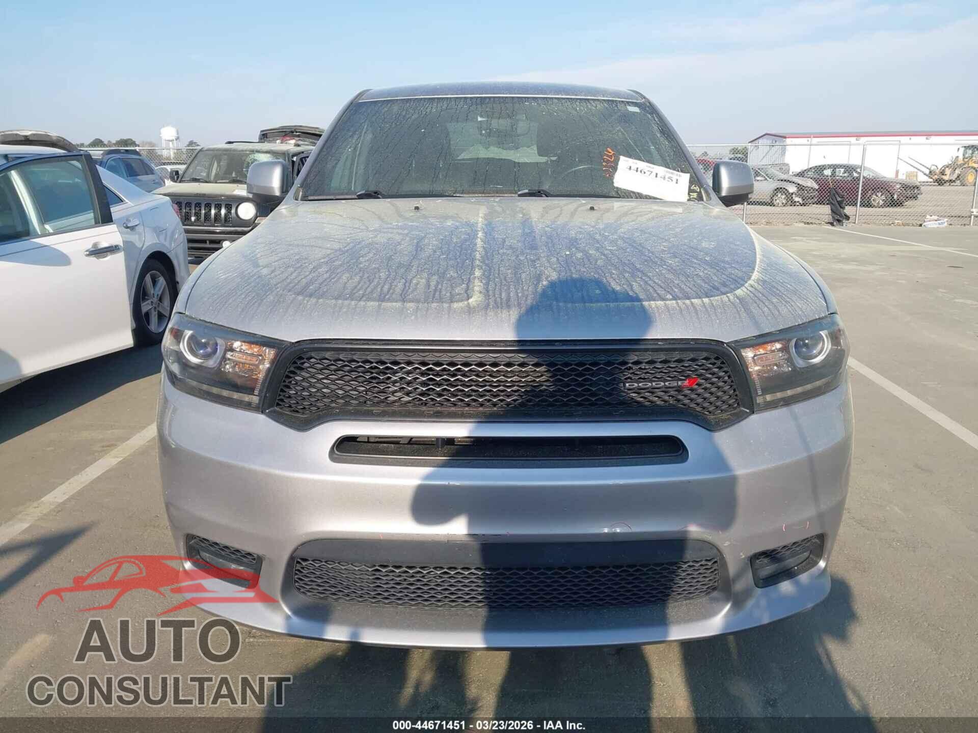 DODGE DURANGO 2020 - 1C4RDJDG7LC119627