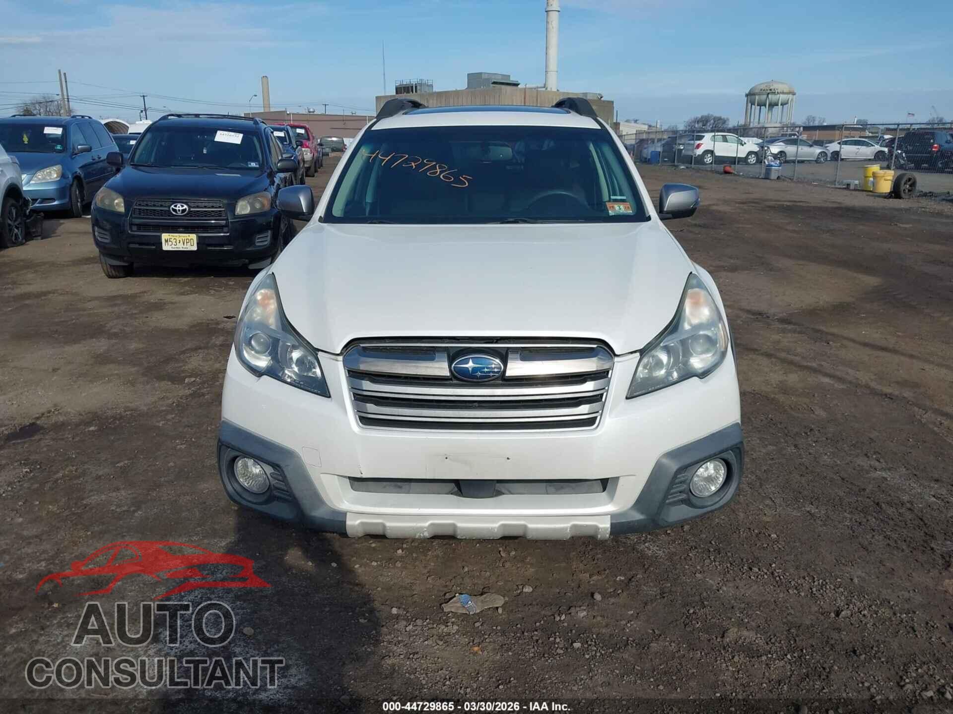 SUBARU OUTBACK 2013 - 4S4BRBSC3D3286802