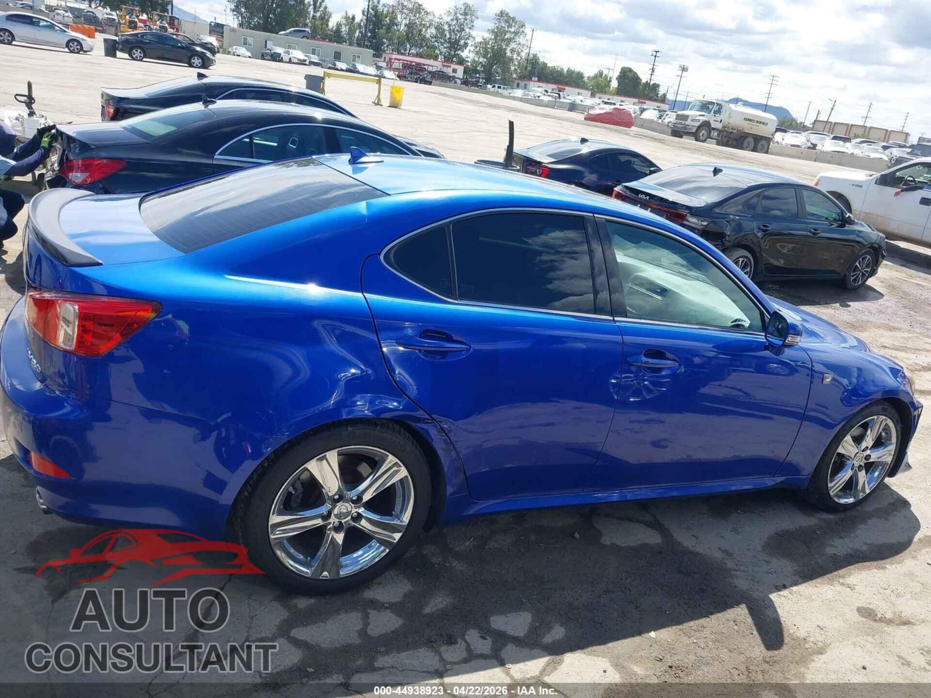 LEXUS IS 250 2012 - JTHBF5C28C2102607