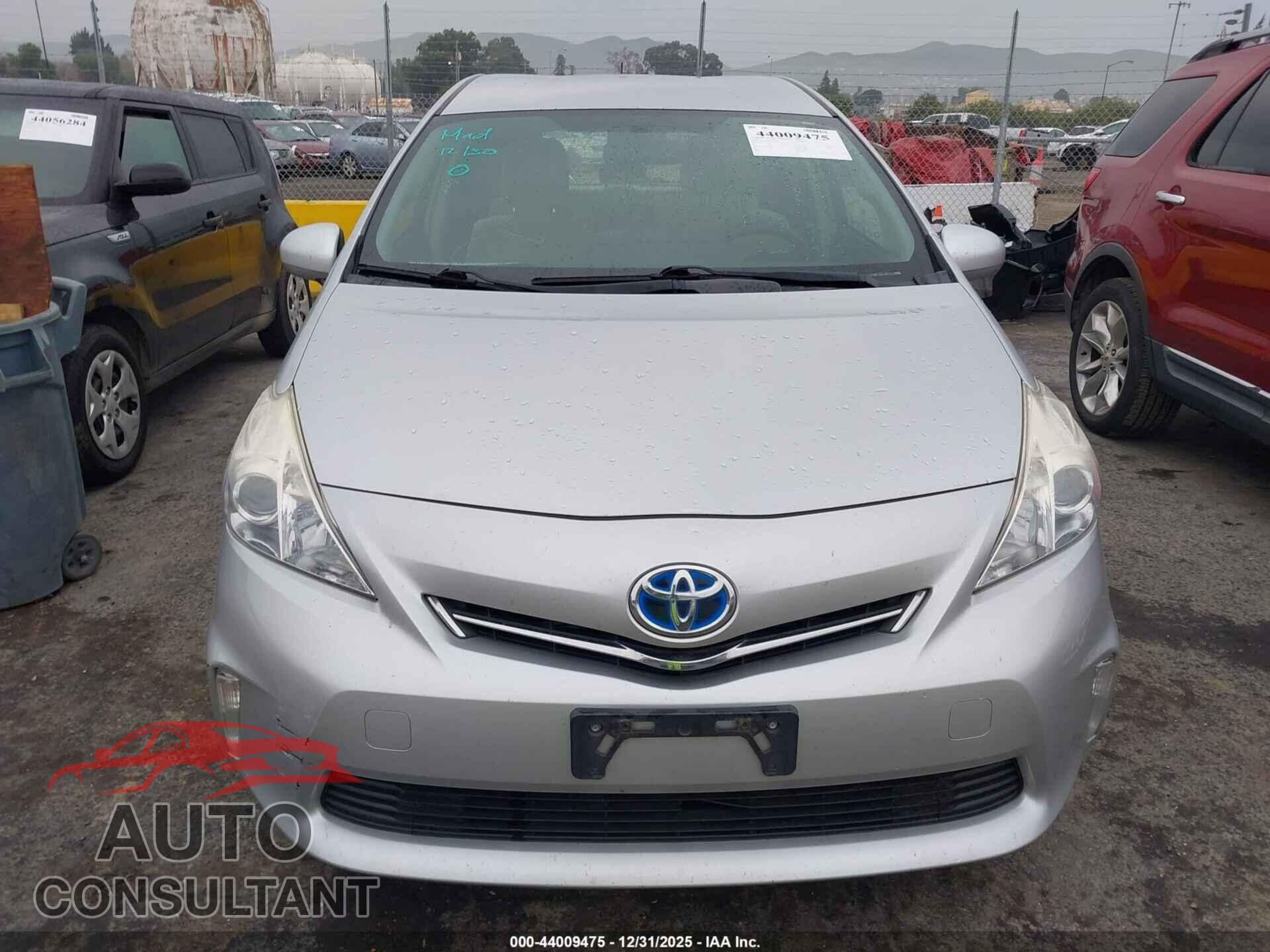 TOYOTA PRIUS V 2014 - JTDZN3EU2E3302126