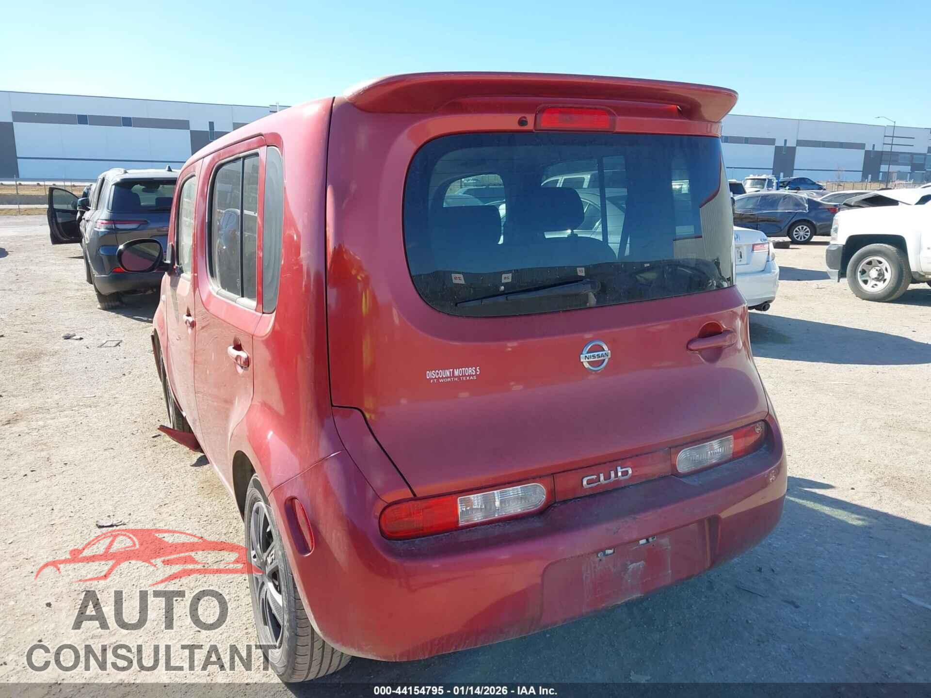 NISSAN CUBE 2011 - JN8AZ2KR7BT201482