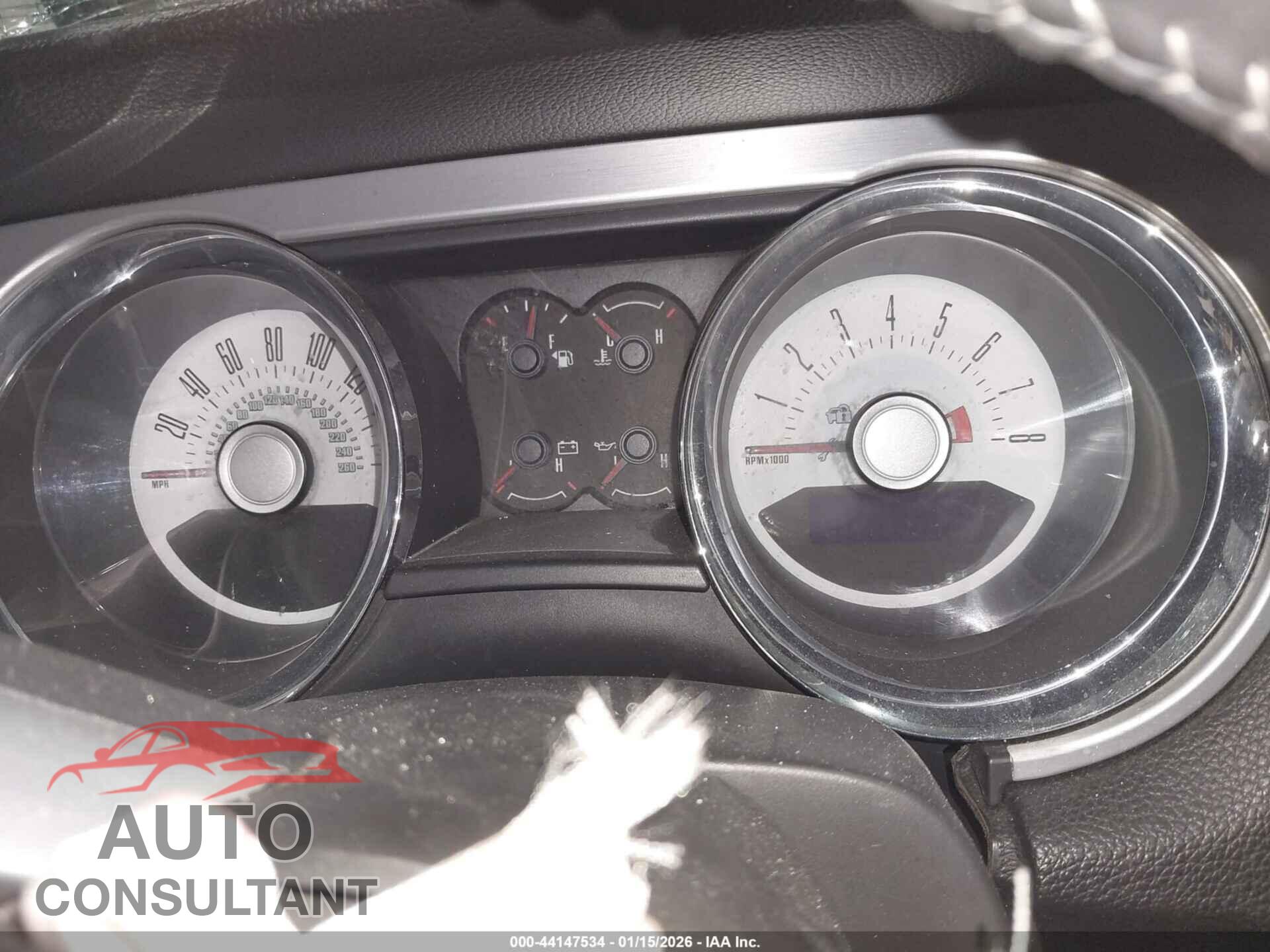 FORD MUSTANG 2011 - 1ZVBP8AM9B5122007