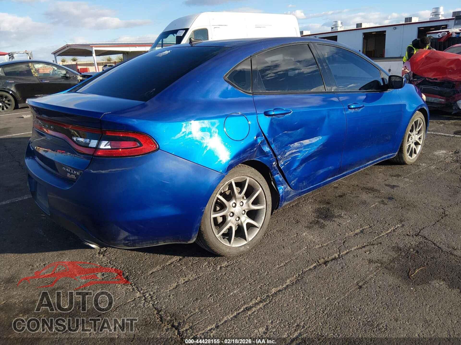 DODGE DART 2014 - 1C3CDFBB1ED860500