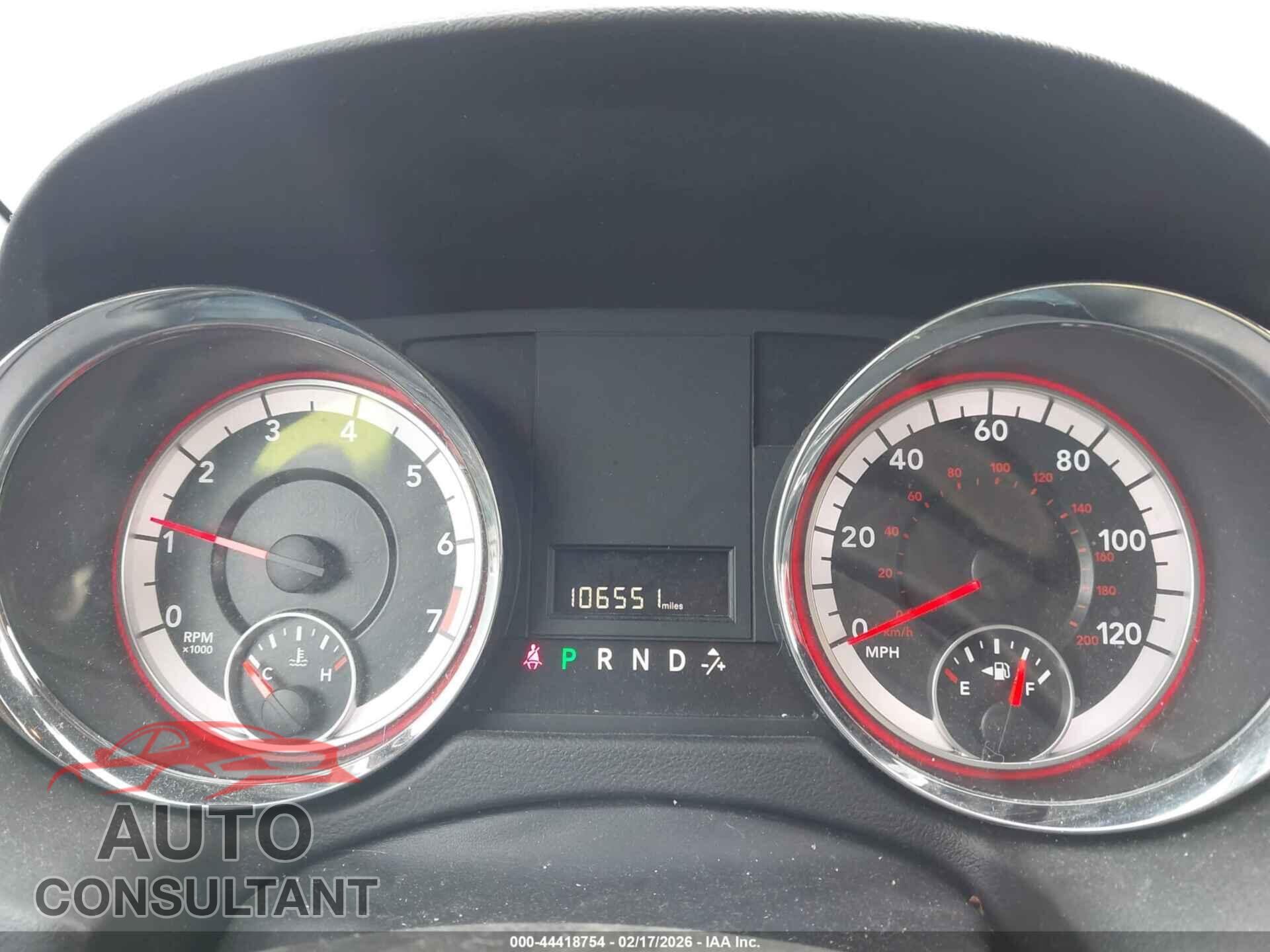 DODGE GRAND CARAVAN 2016 - 2C4RDGBG9GR352217