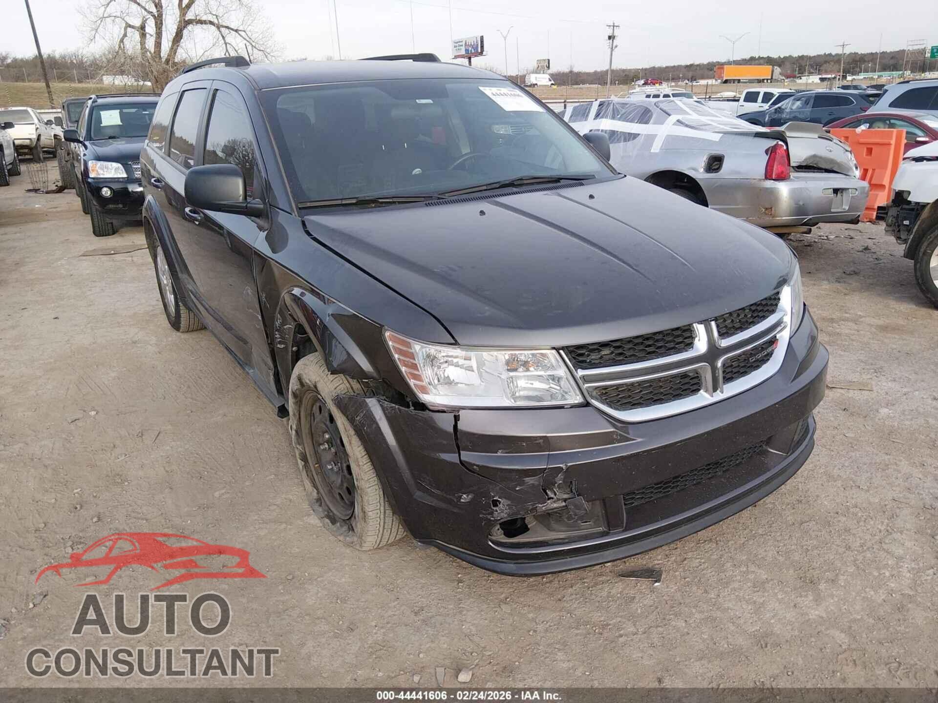 DODGE JOURNEY 2017 - 3C4PDCAB8HT568628