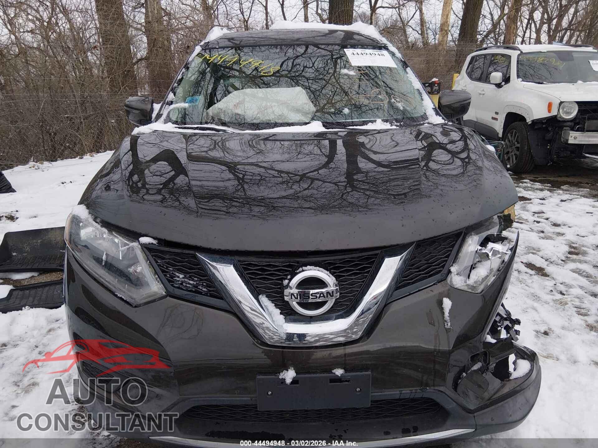 NISSAN ROGUE 2016 - KNMAT2MVXGP712367