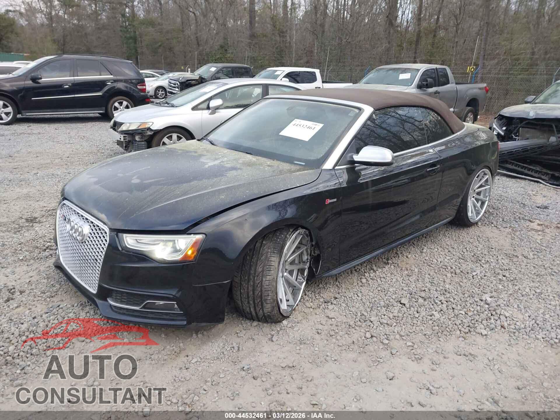 AUDI S5 2013 - WAUCGAFH2DN002334